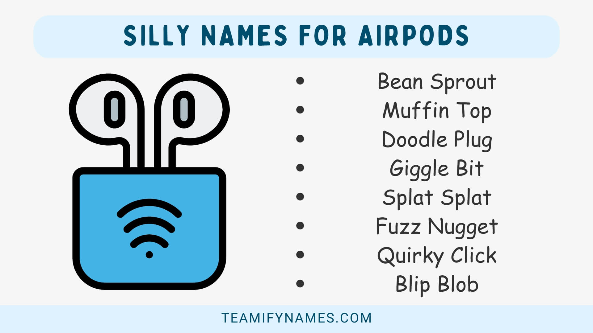 Silly Names For Airpods
