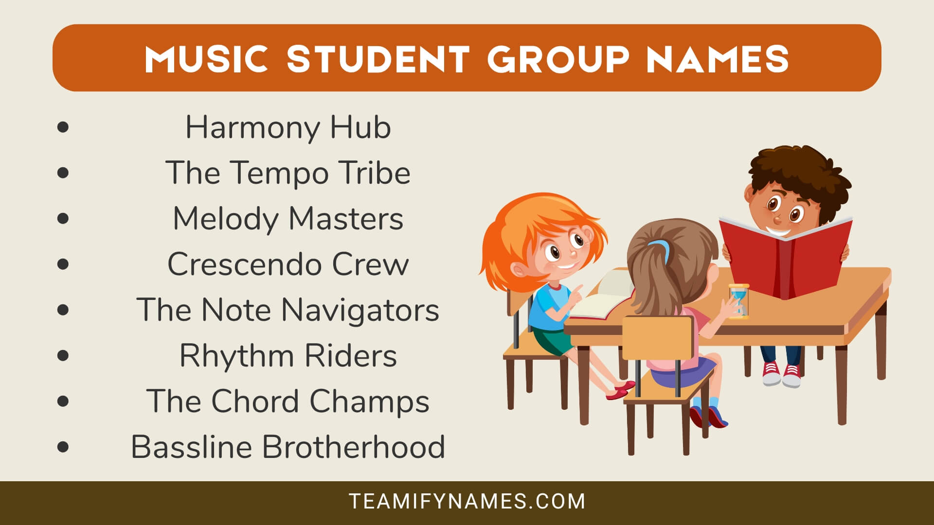 Music Student Group Names