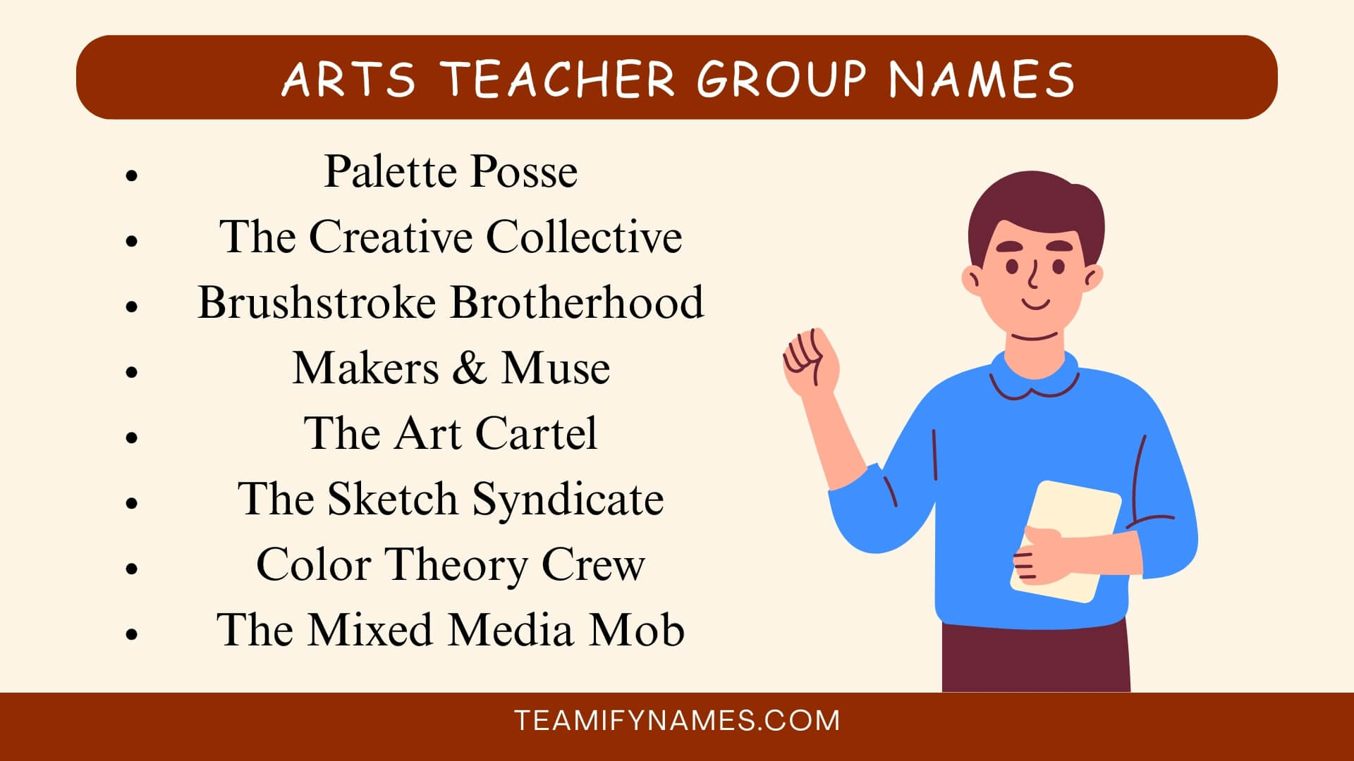 Arts Teacher Group Names
