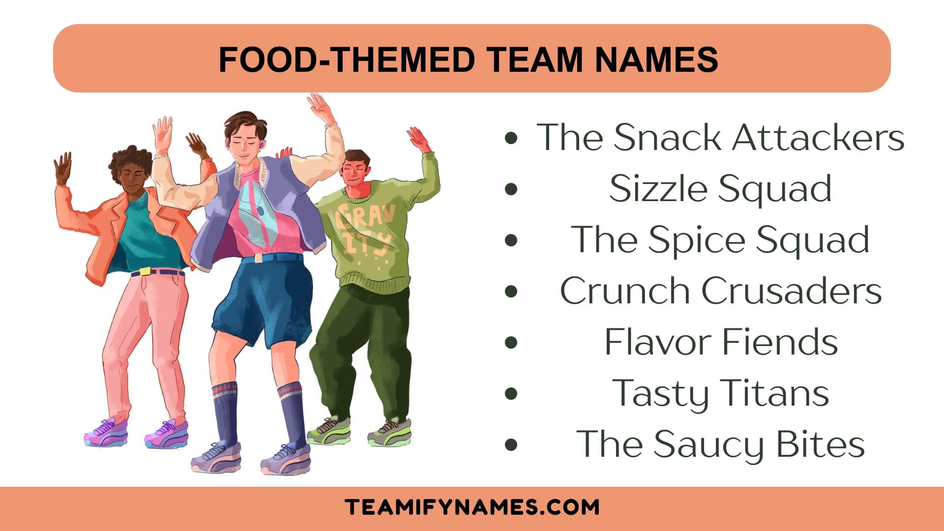 Food-Themed Team Names