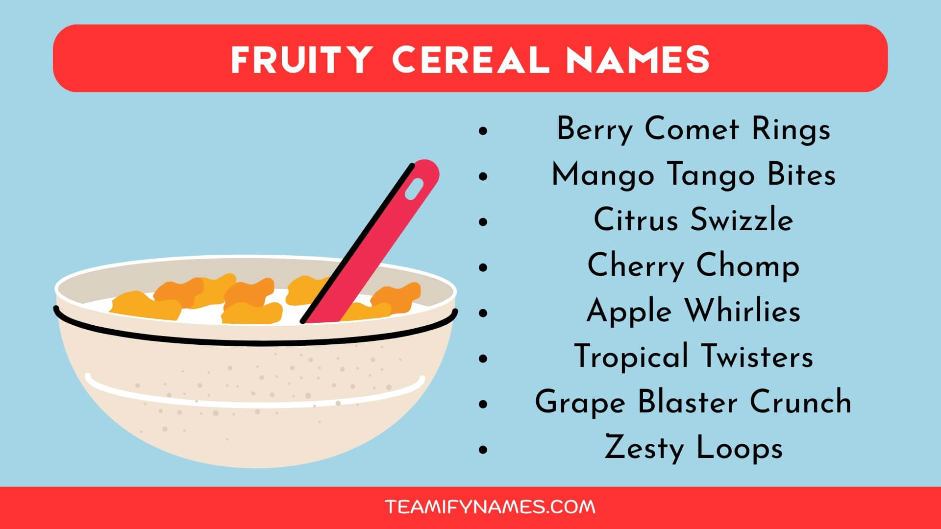 Fruity Cereal Names