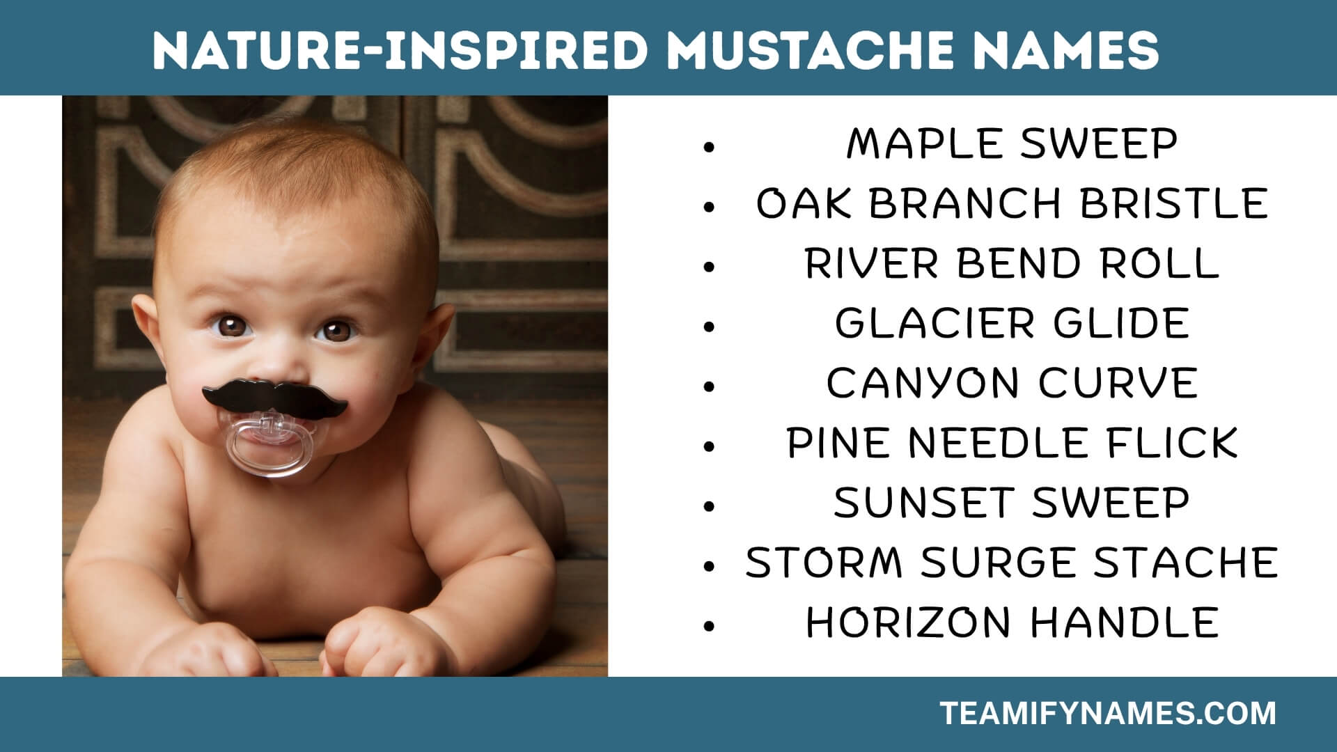 Nature-Inspired Mustache Names