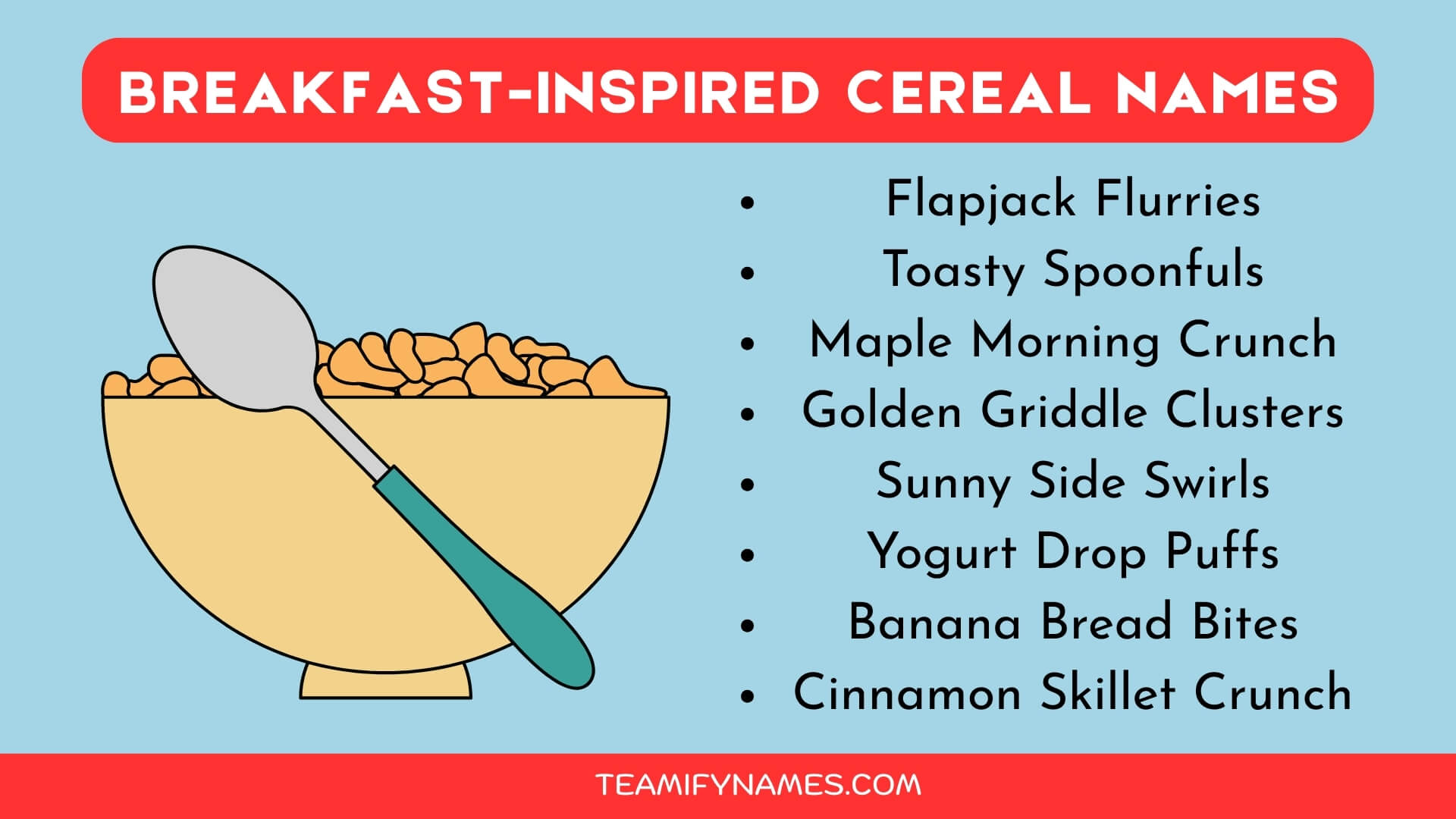 Breakfast-Inspired Cereal Names