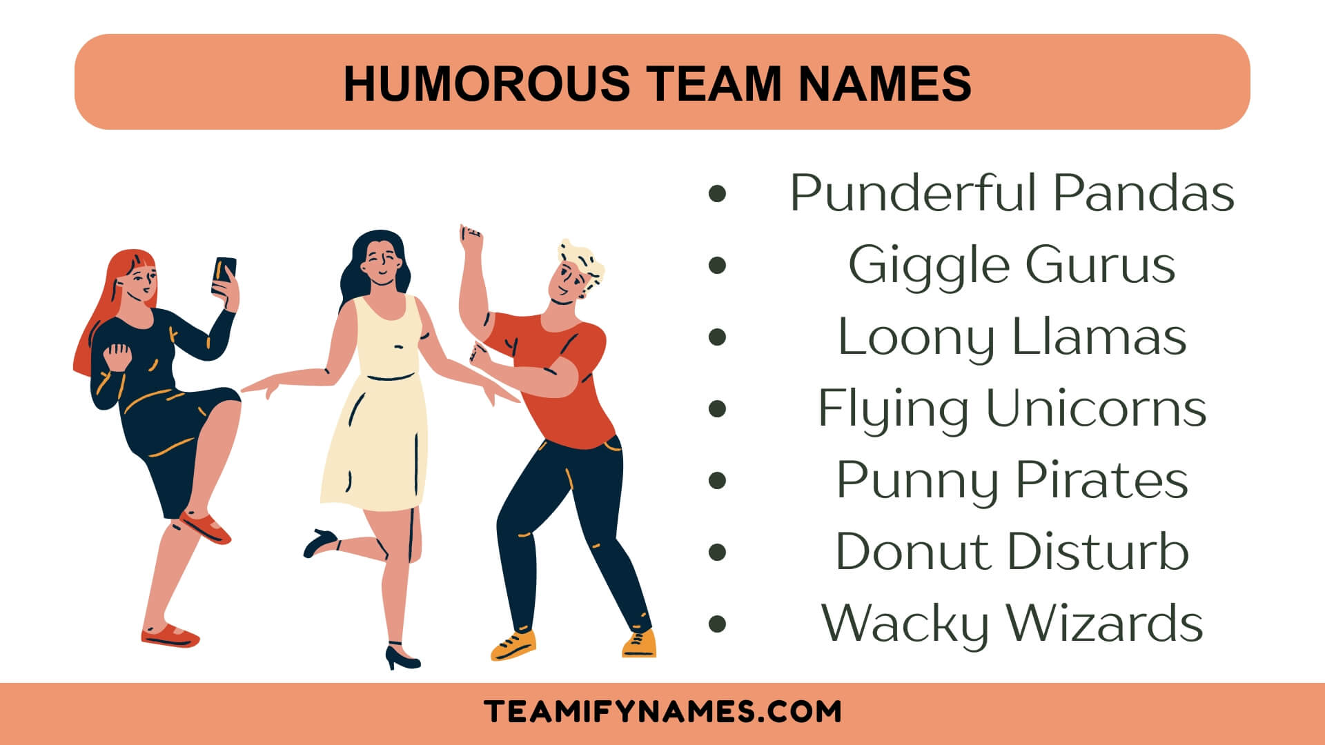 Humorous Team Names