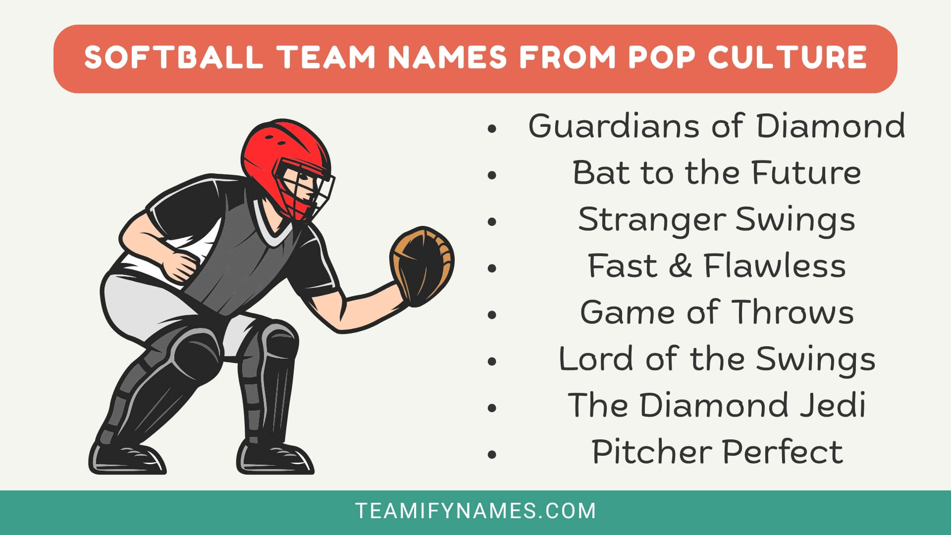 Softball Team Names From Pop Culture