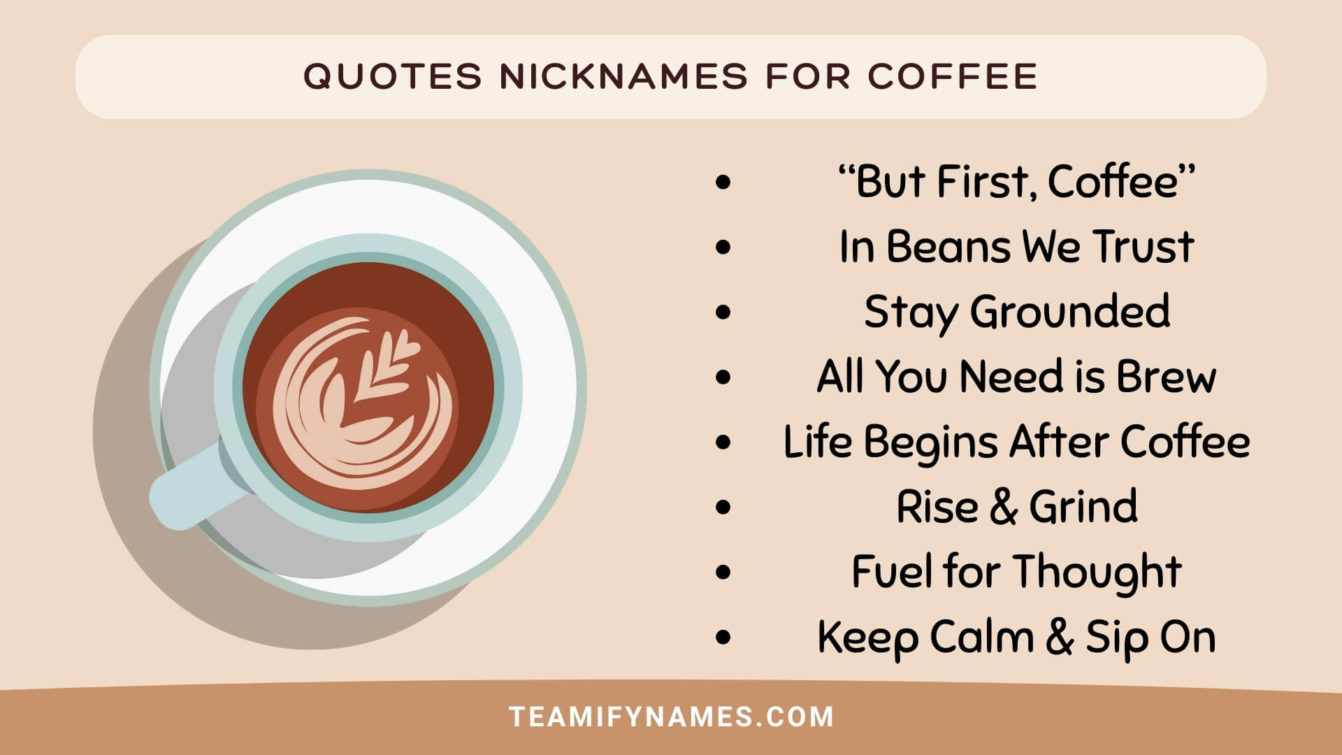 Quotes Nicknames For Coffee