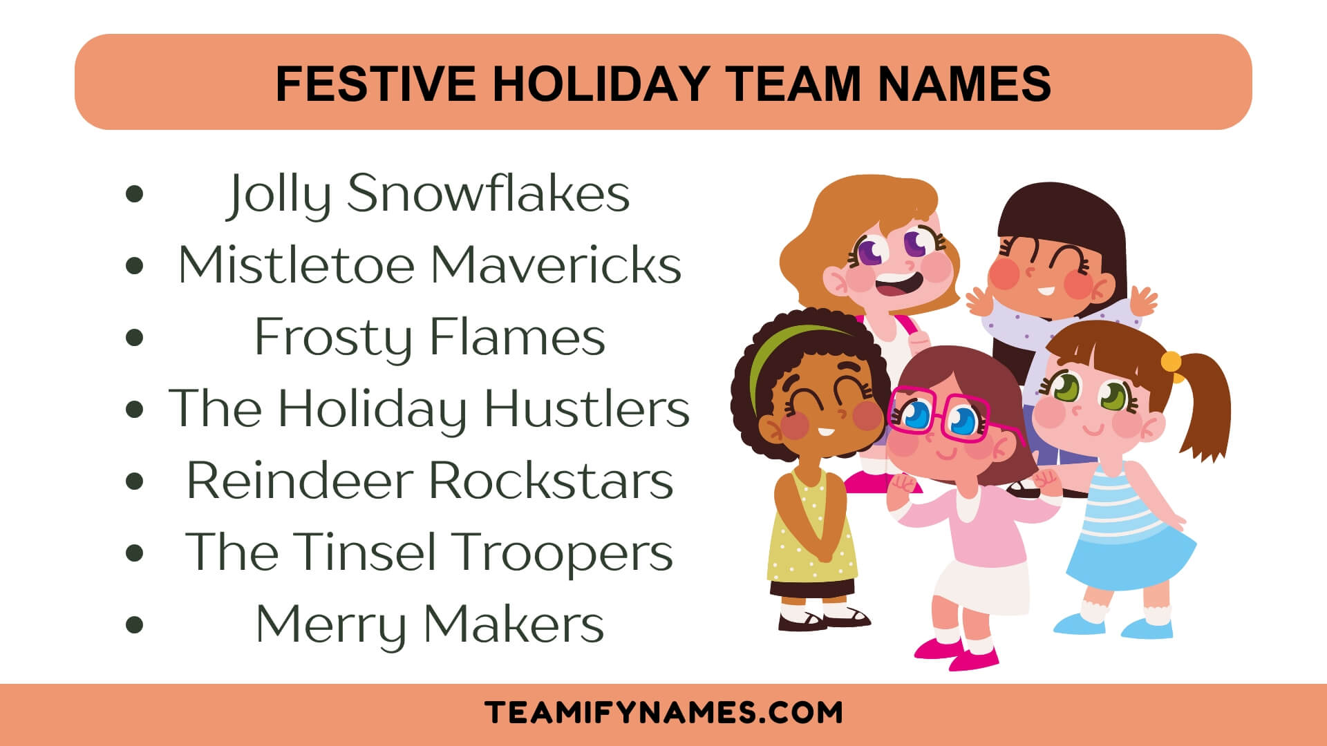 Festive Holiday Team Names