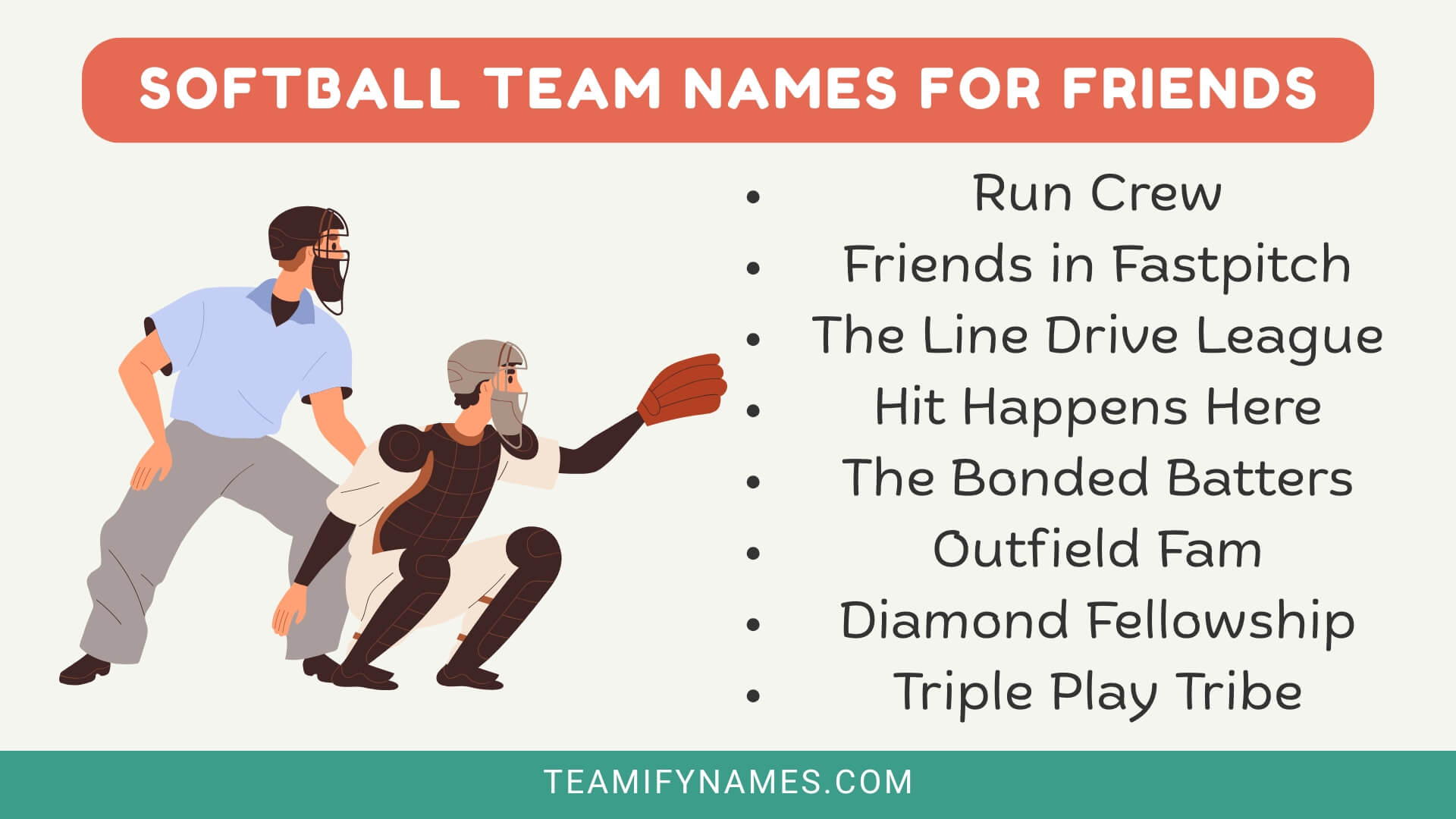 Softball Team Names for Friends