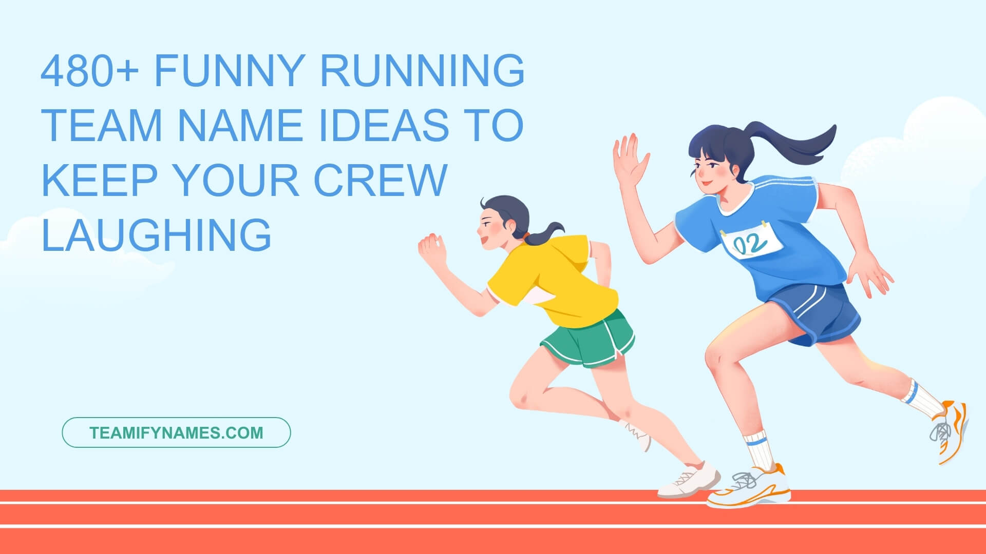 480+ Funny Running Team Name Ideas to Keep Your Crew Laughing