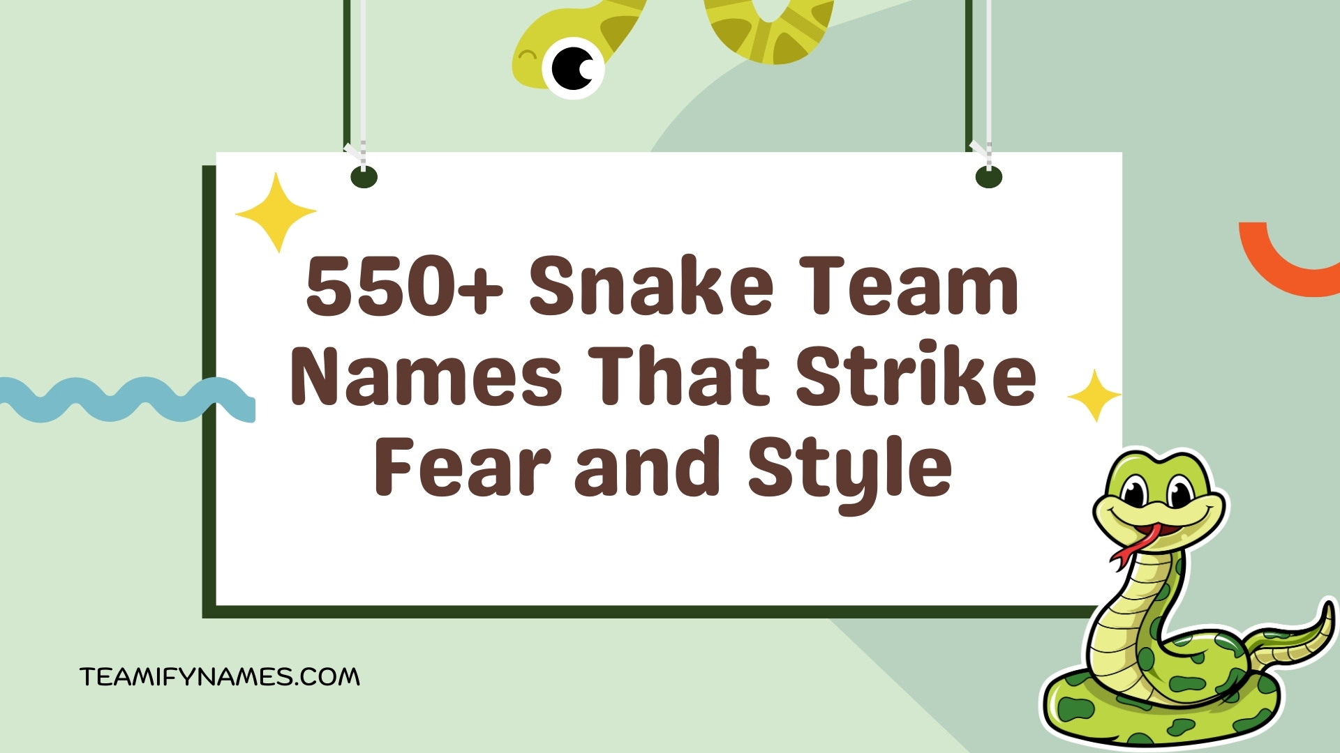 550+ Snake Team Names That Strike Fear and Style