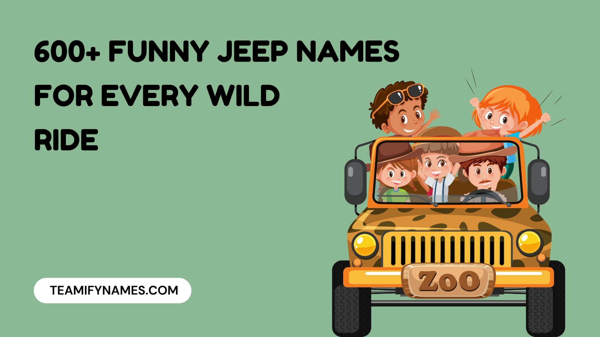 600+ Funny Jeep Names for Every Wild Ride