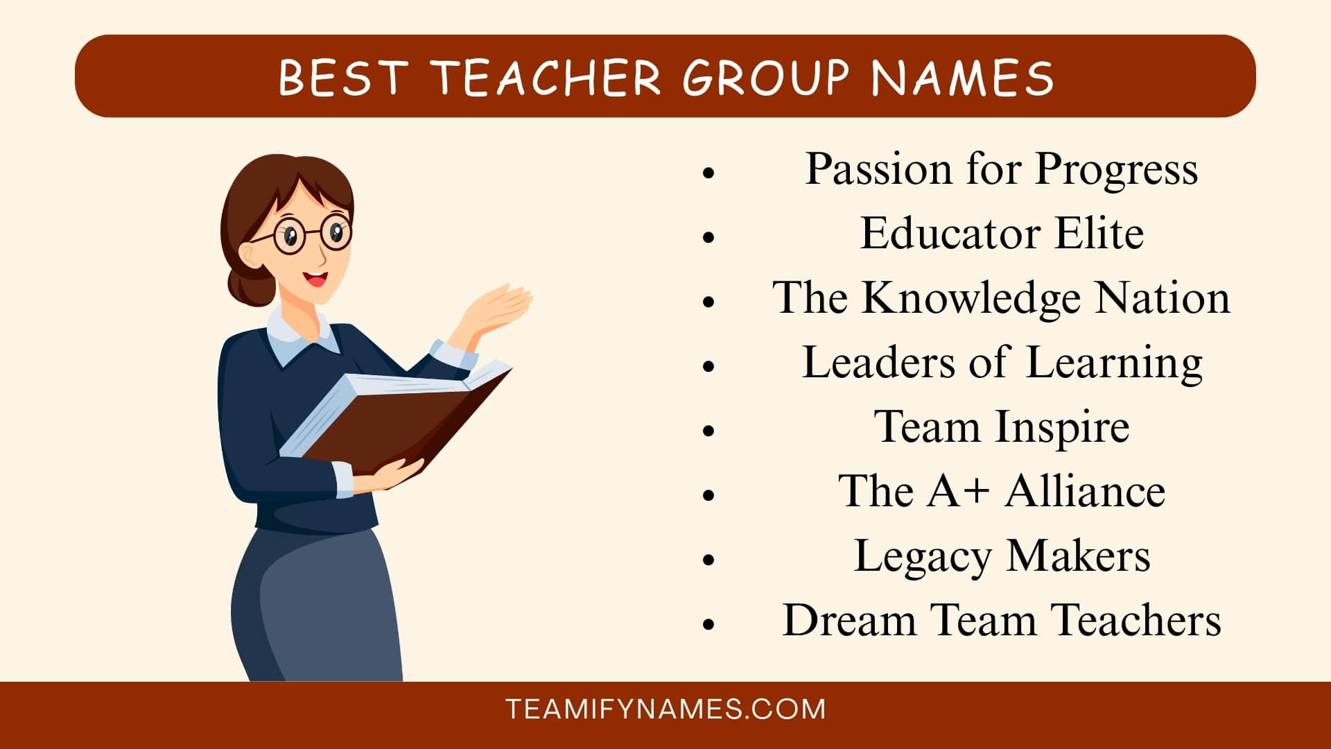 Best Teacher Group Names