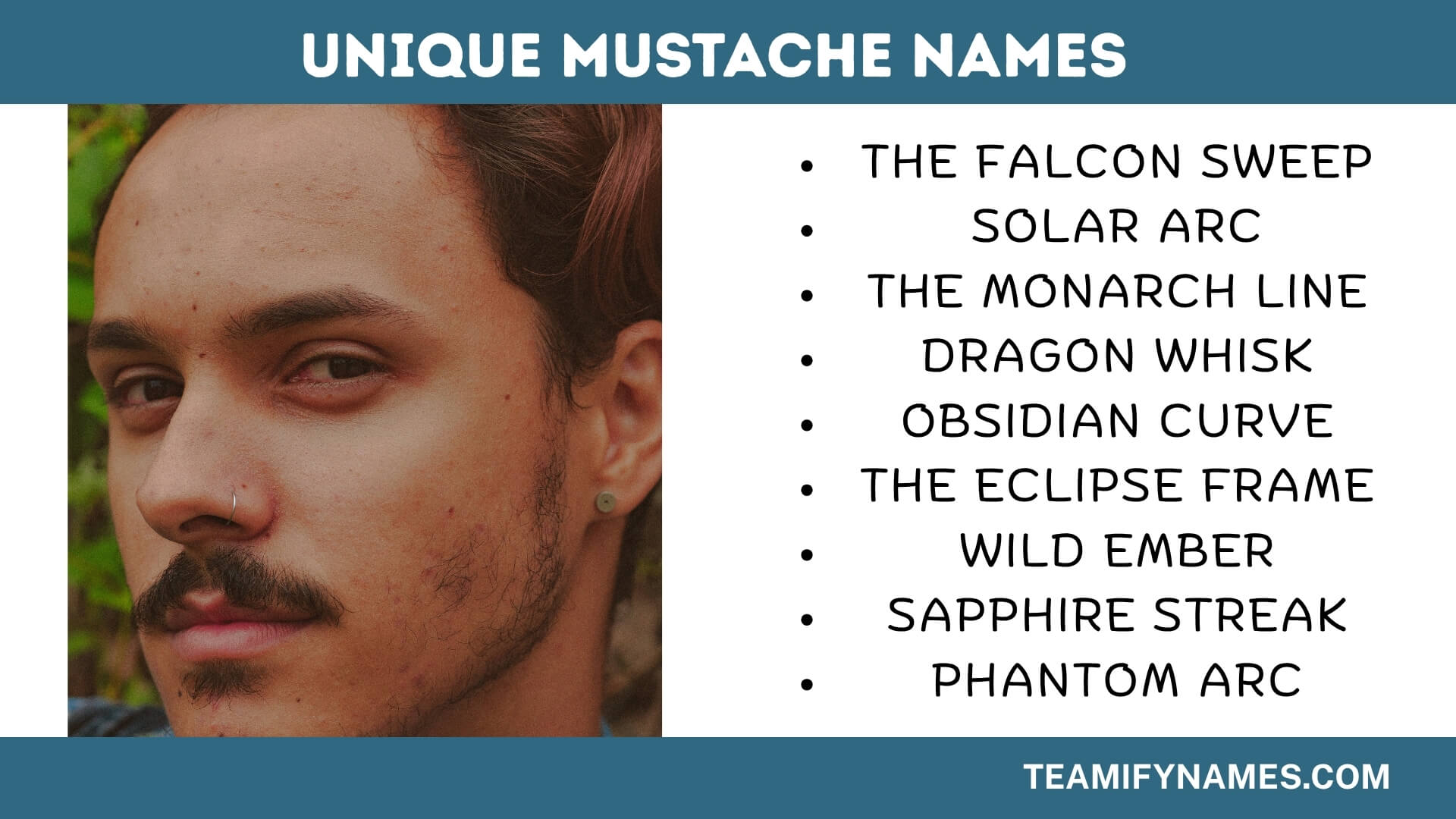 Unique Mustache Names