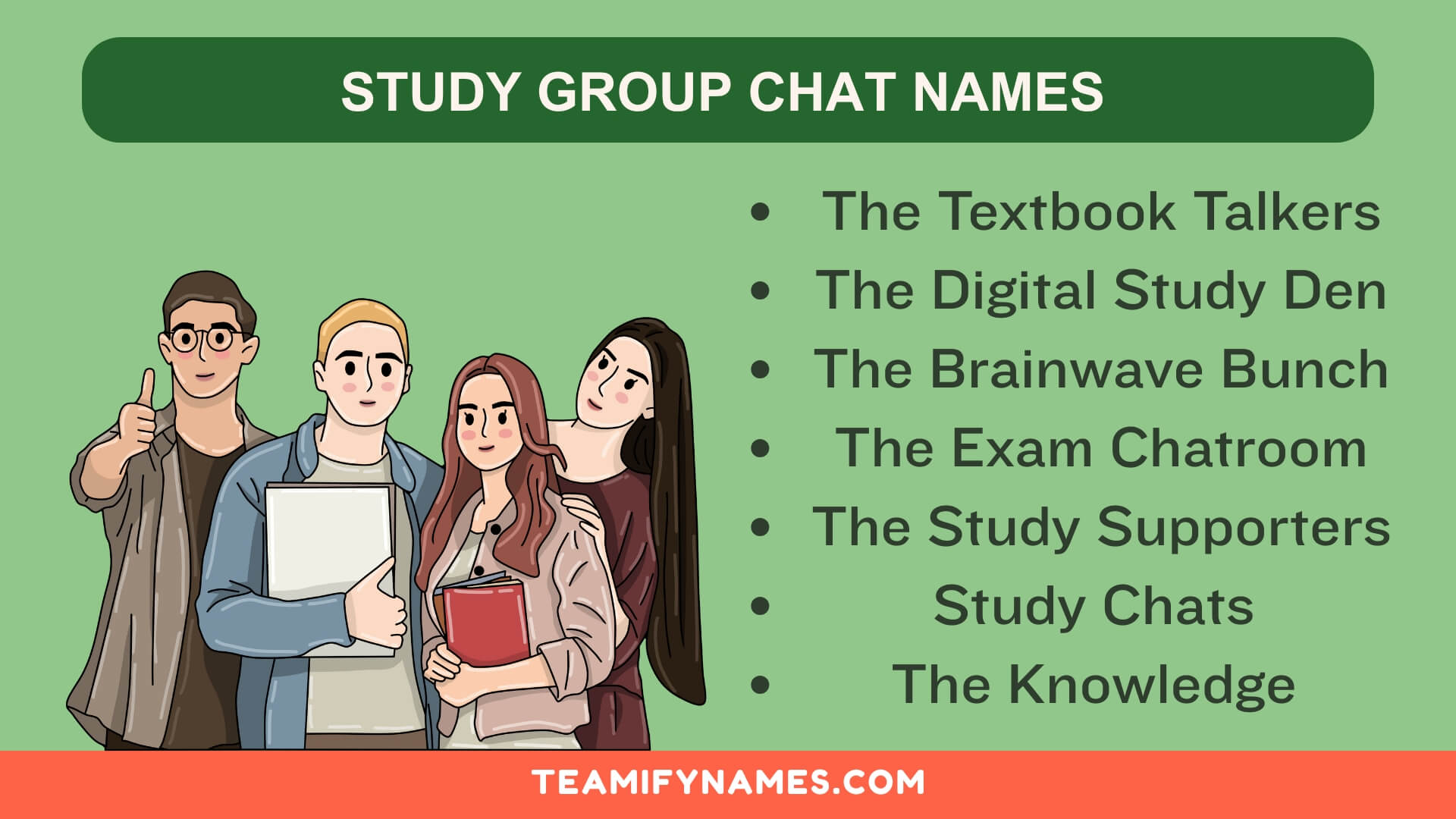 Study Group Chat Names