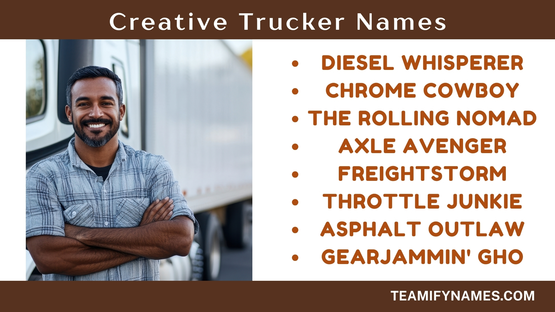 Creative Trucker Names