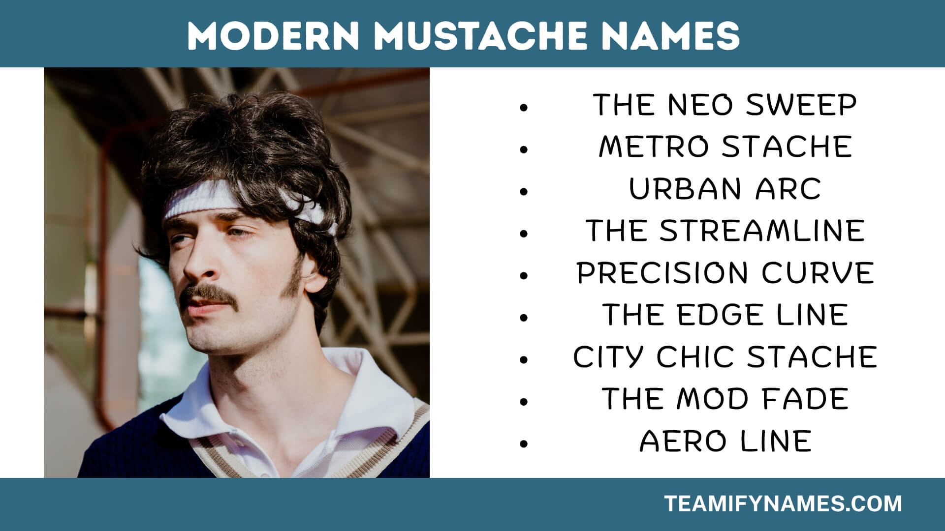 Modern  Mustache Names