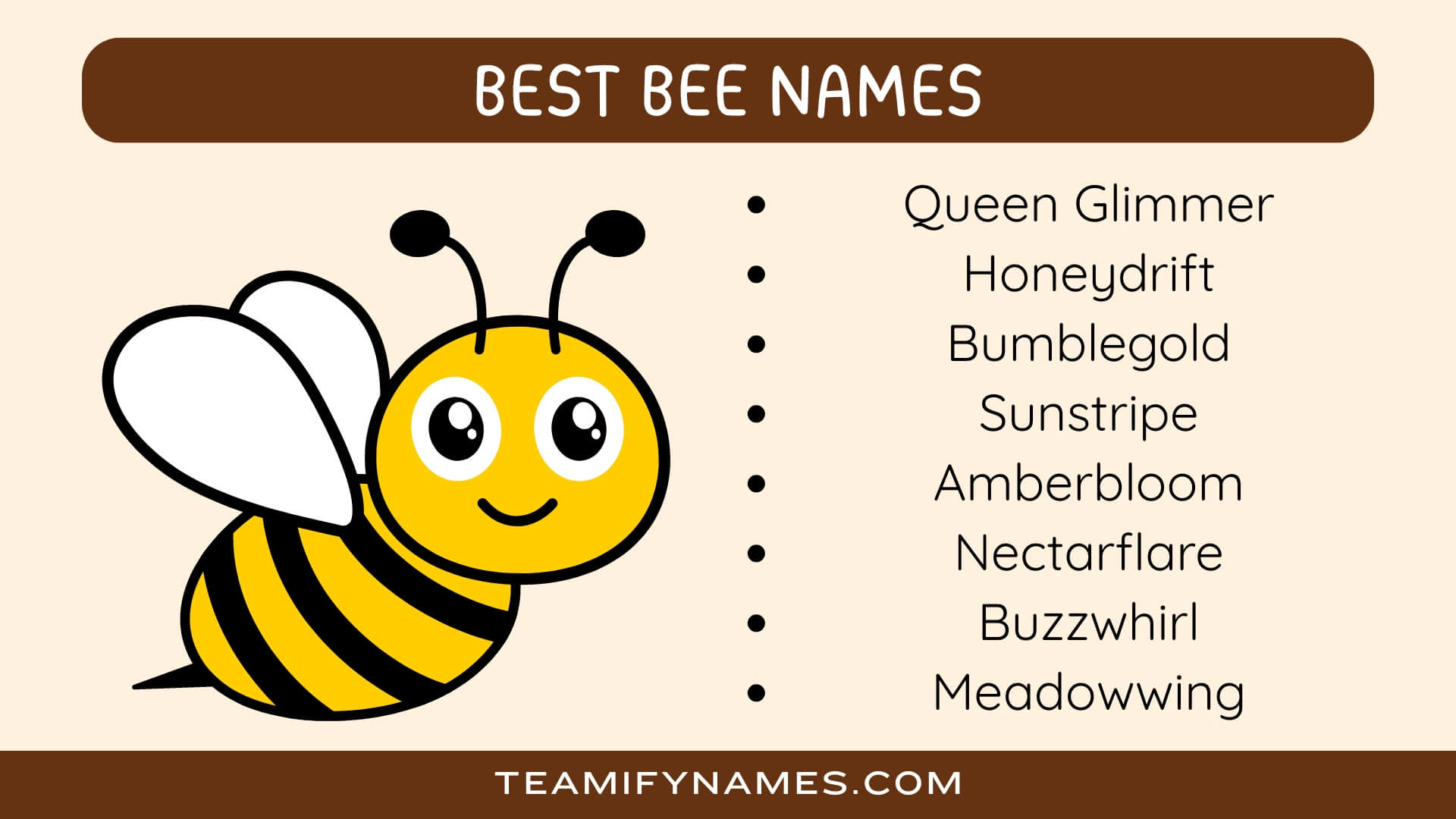 Best Bee Names