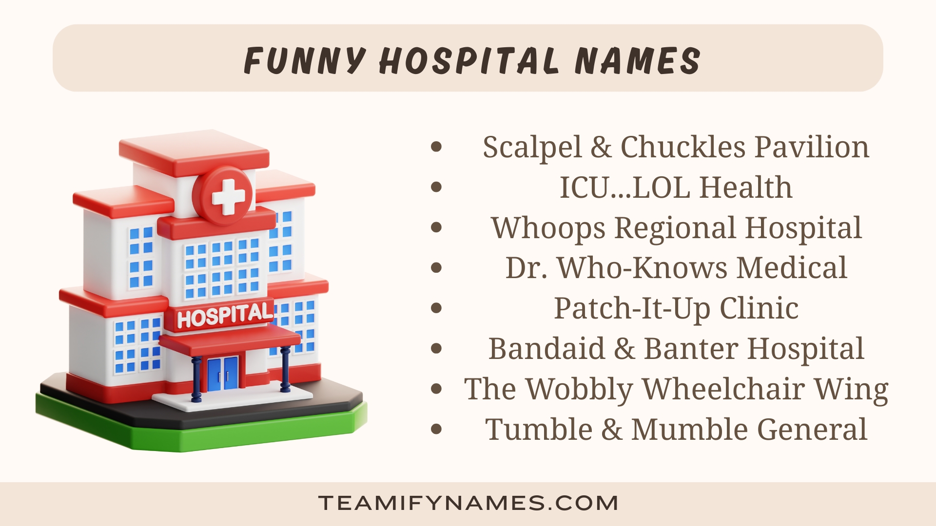 Funny Hospital Names