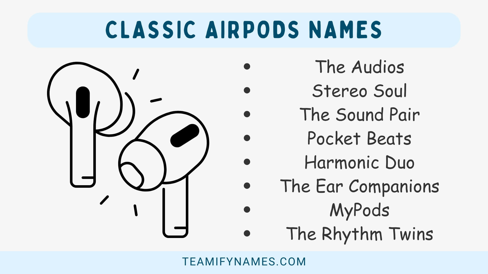 Classic AirPods Names