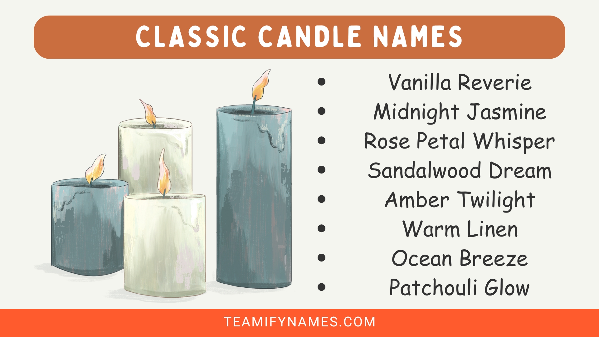 Classic Candle Names