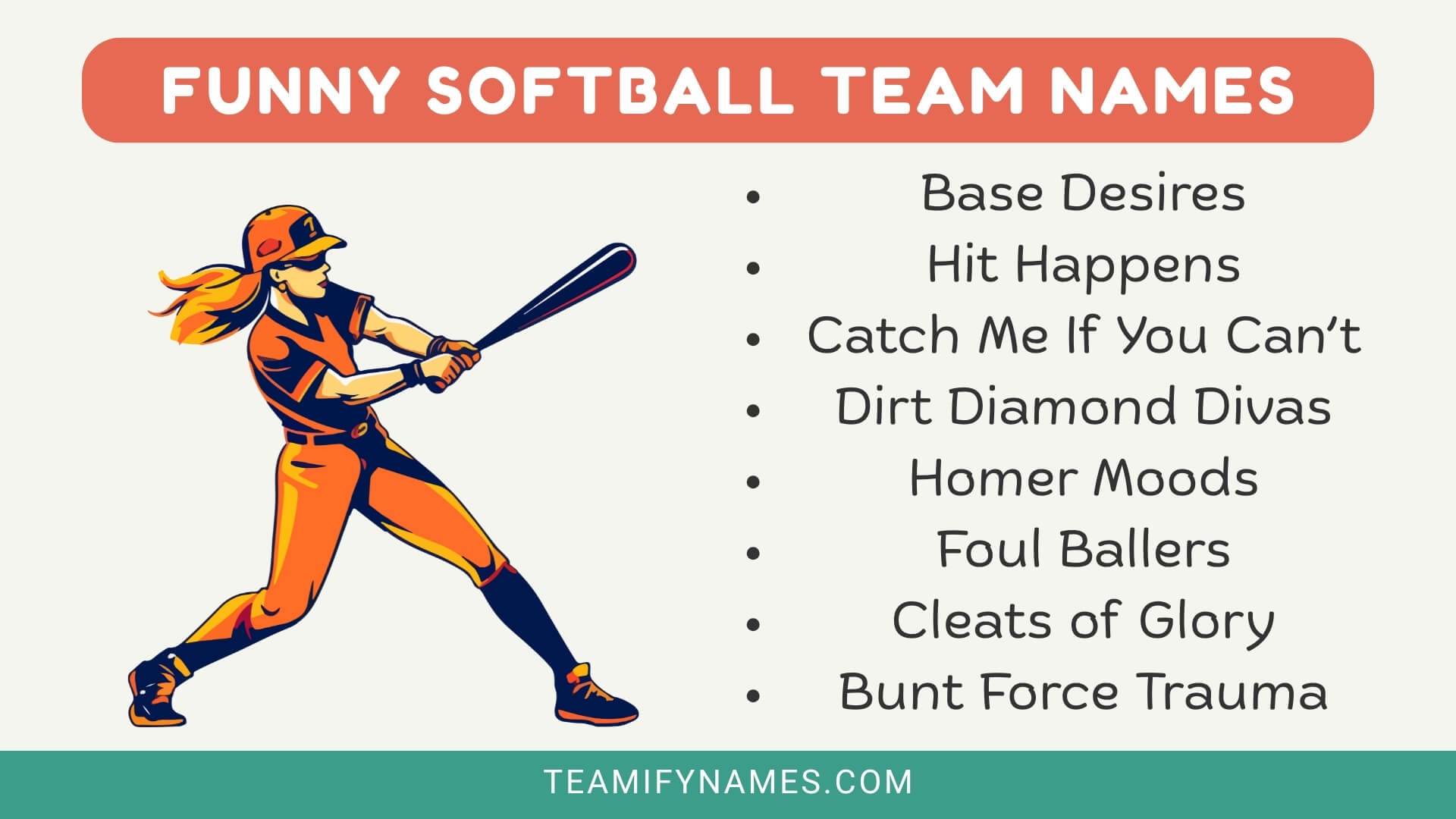 Funny Softball Team Names