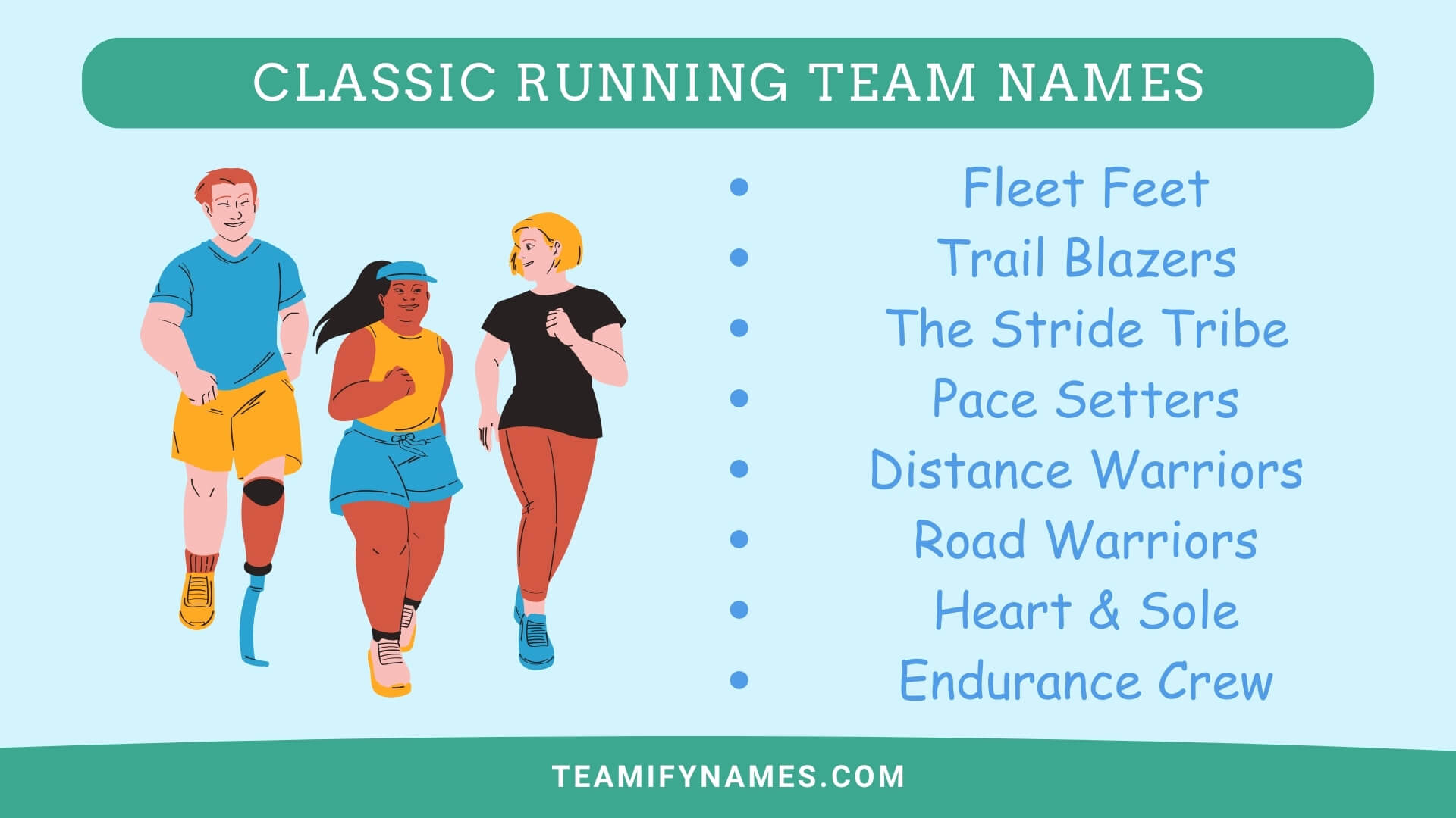 Classic Running Team Names