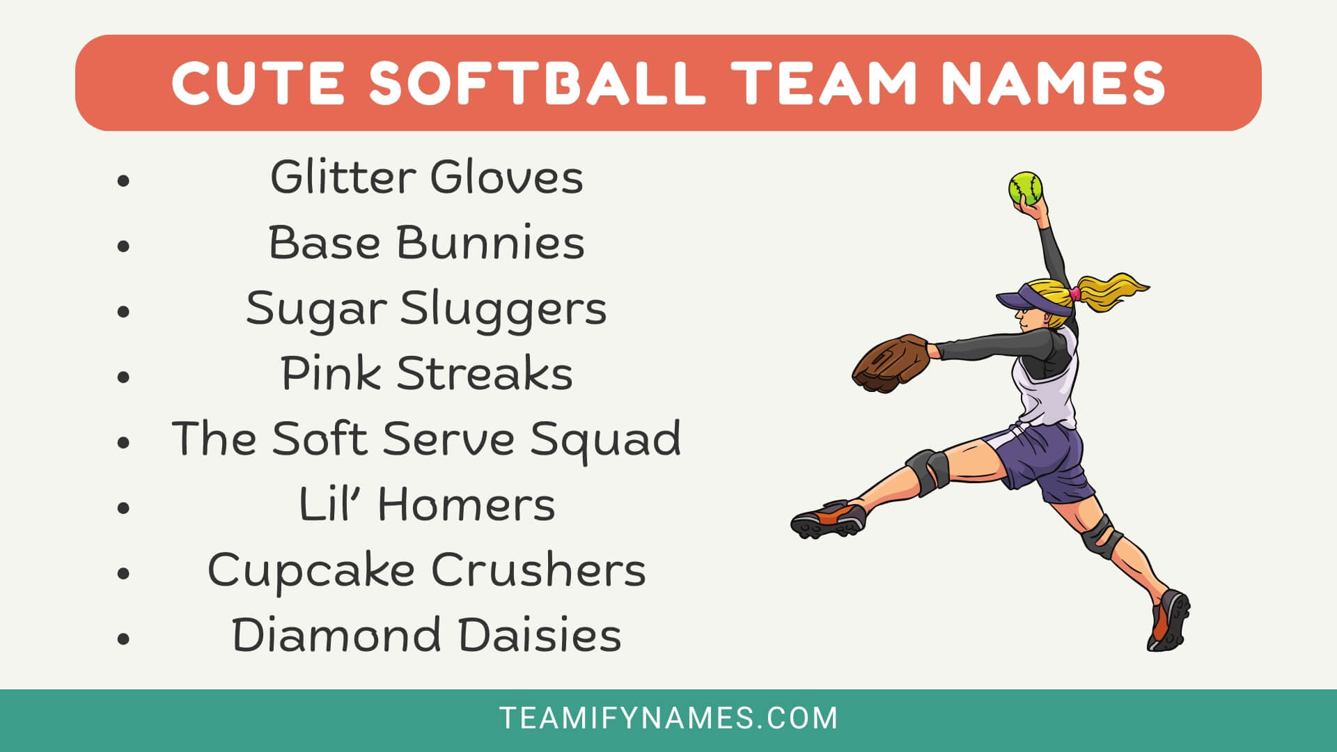 Cute Softball Team Names