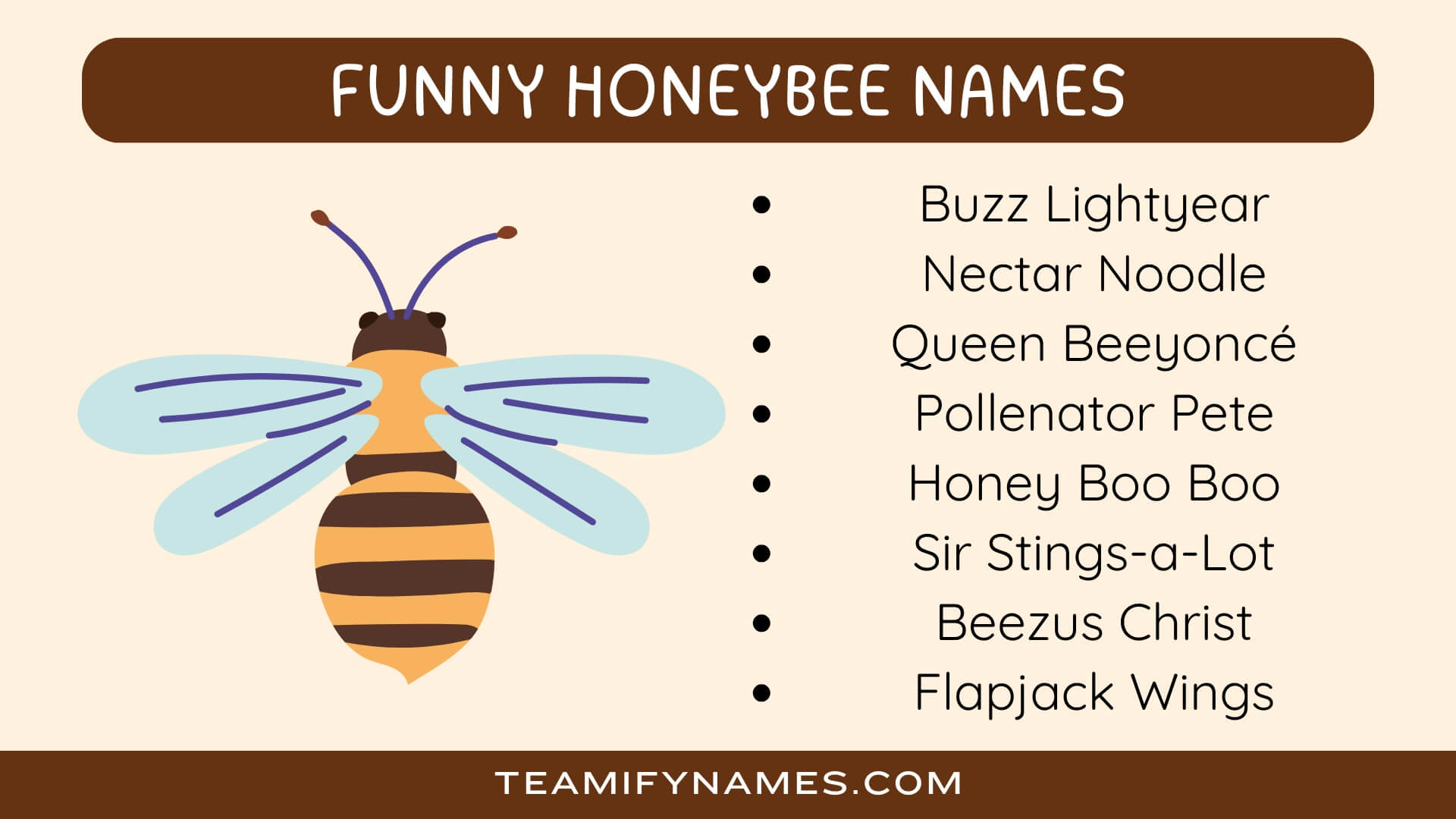 Funny Honeybee Names