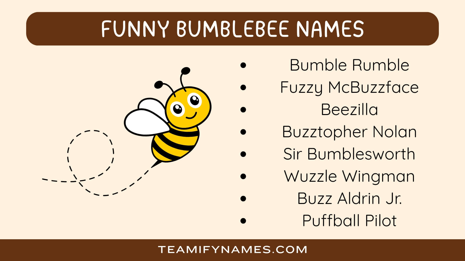 Funny Bumblebee Names