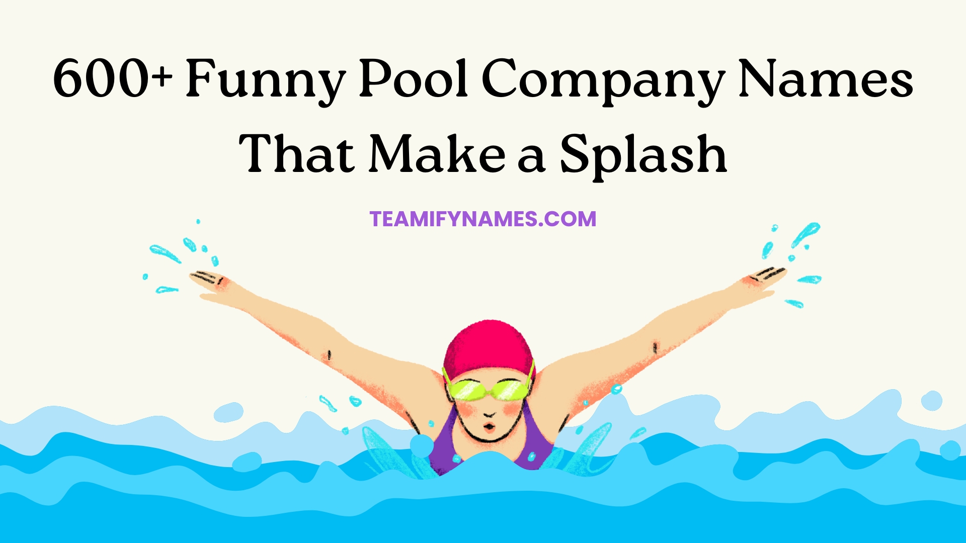 600+ Funny Pool Company Names That Make a Splash