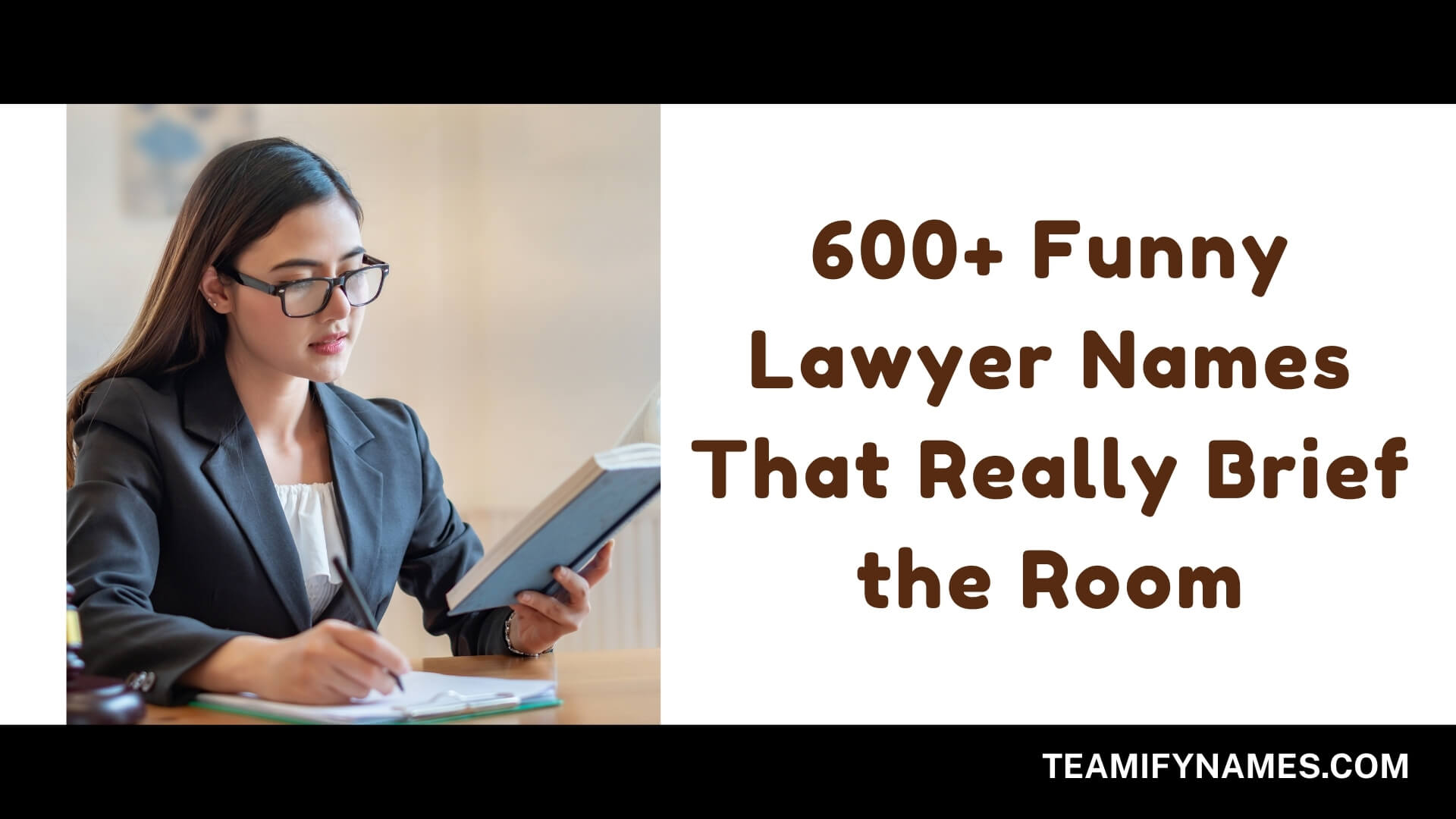 600+ Funny Lawyer Names That Really Brief the Room
