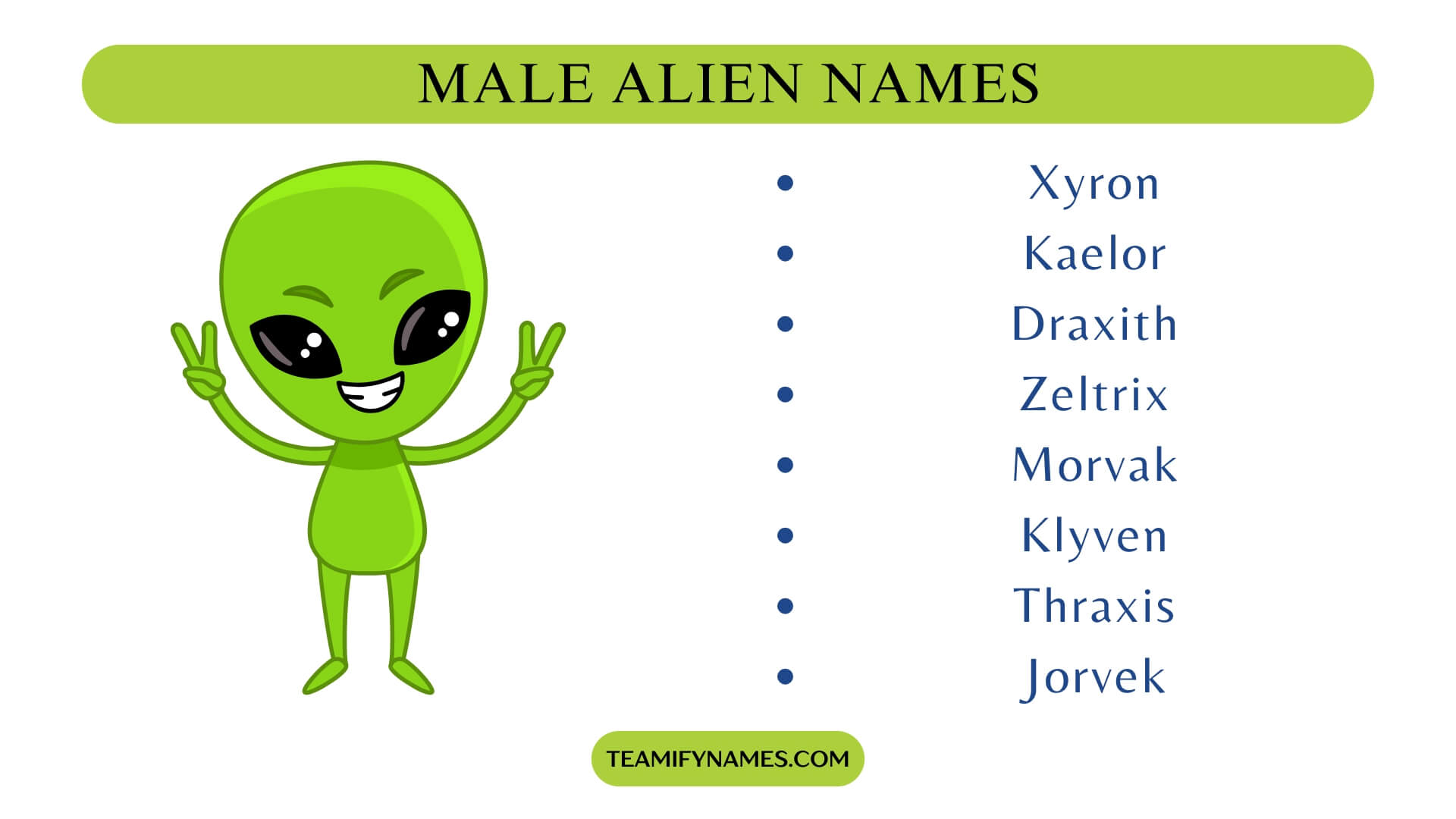 Male Alien Names
