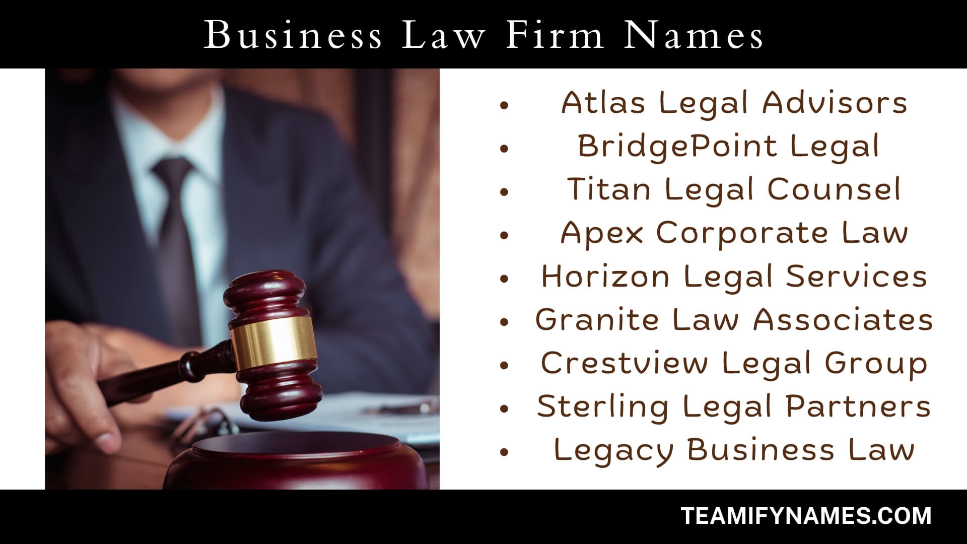 Business Law Firm Names