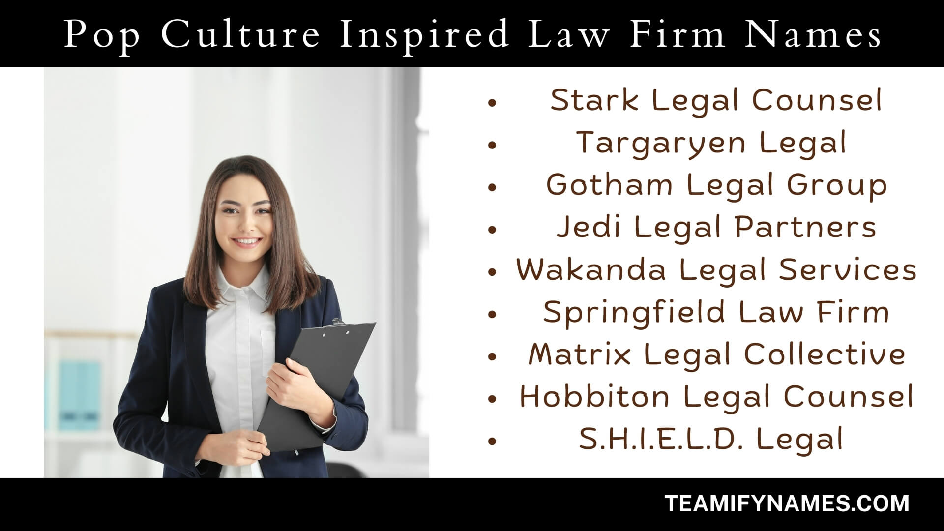 Pop Culture Inspired Law Firm Names