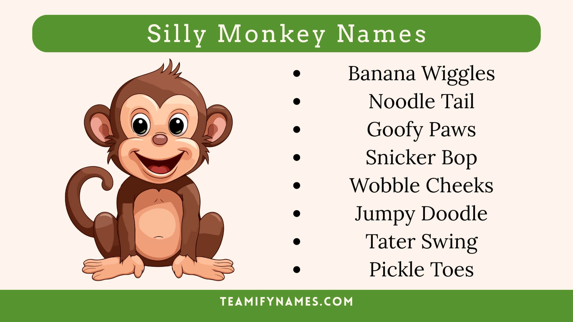 Silly Monkey Names