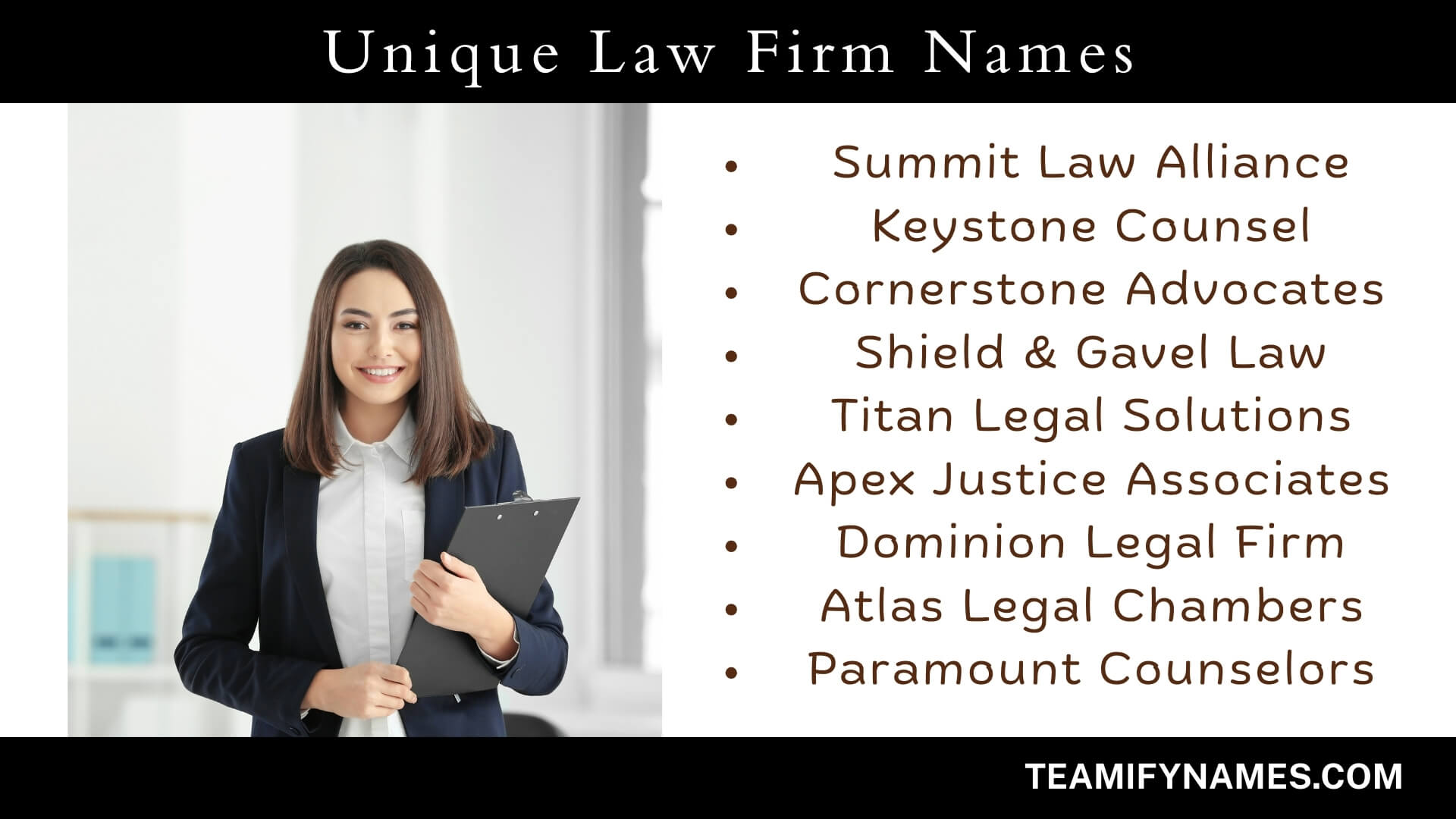 Unique Law Firm Names