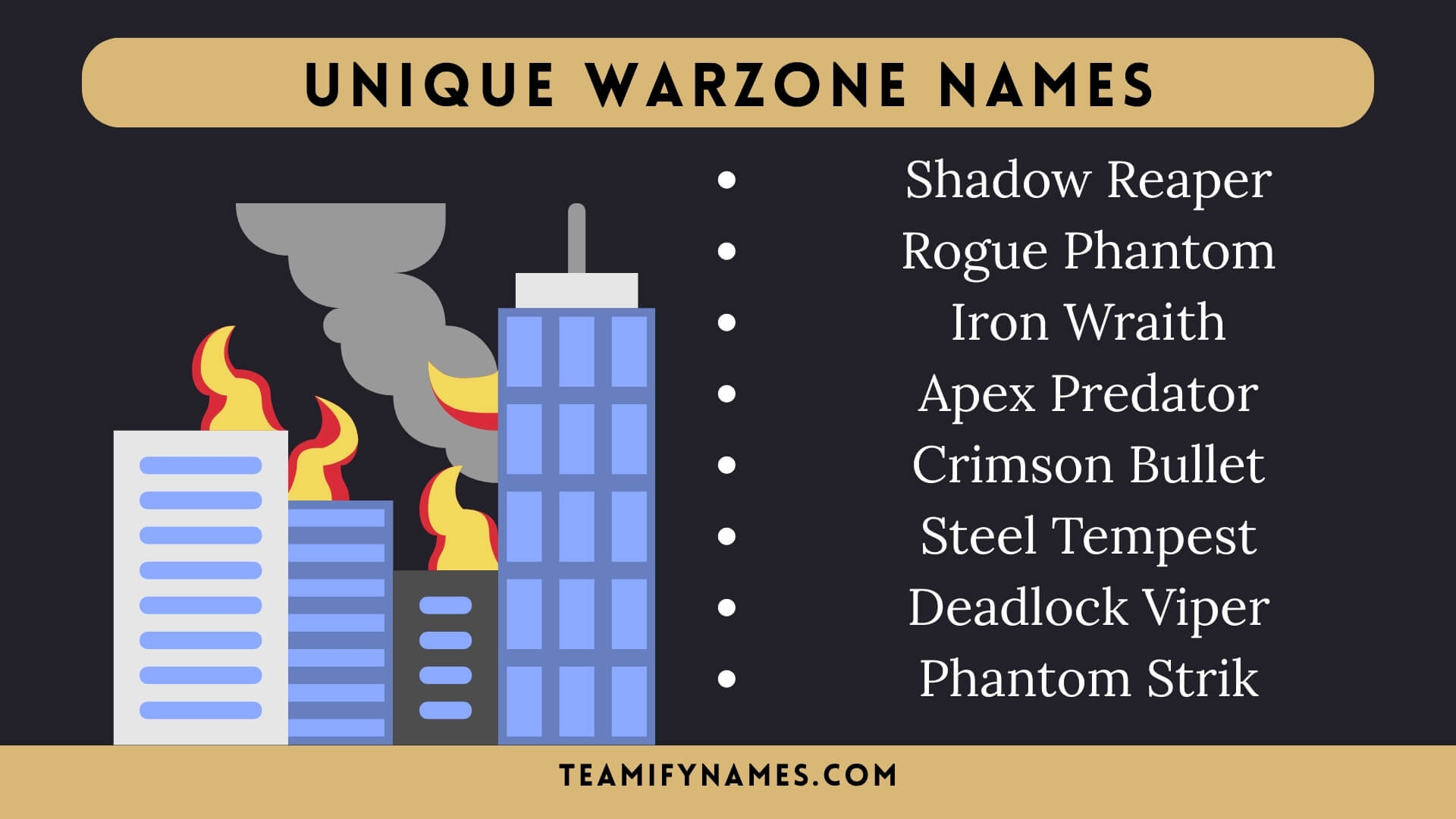 Unique Warzone Names