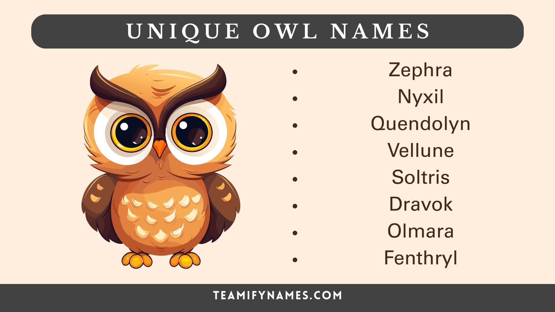 Unique Owl Names