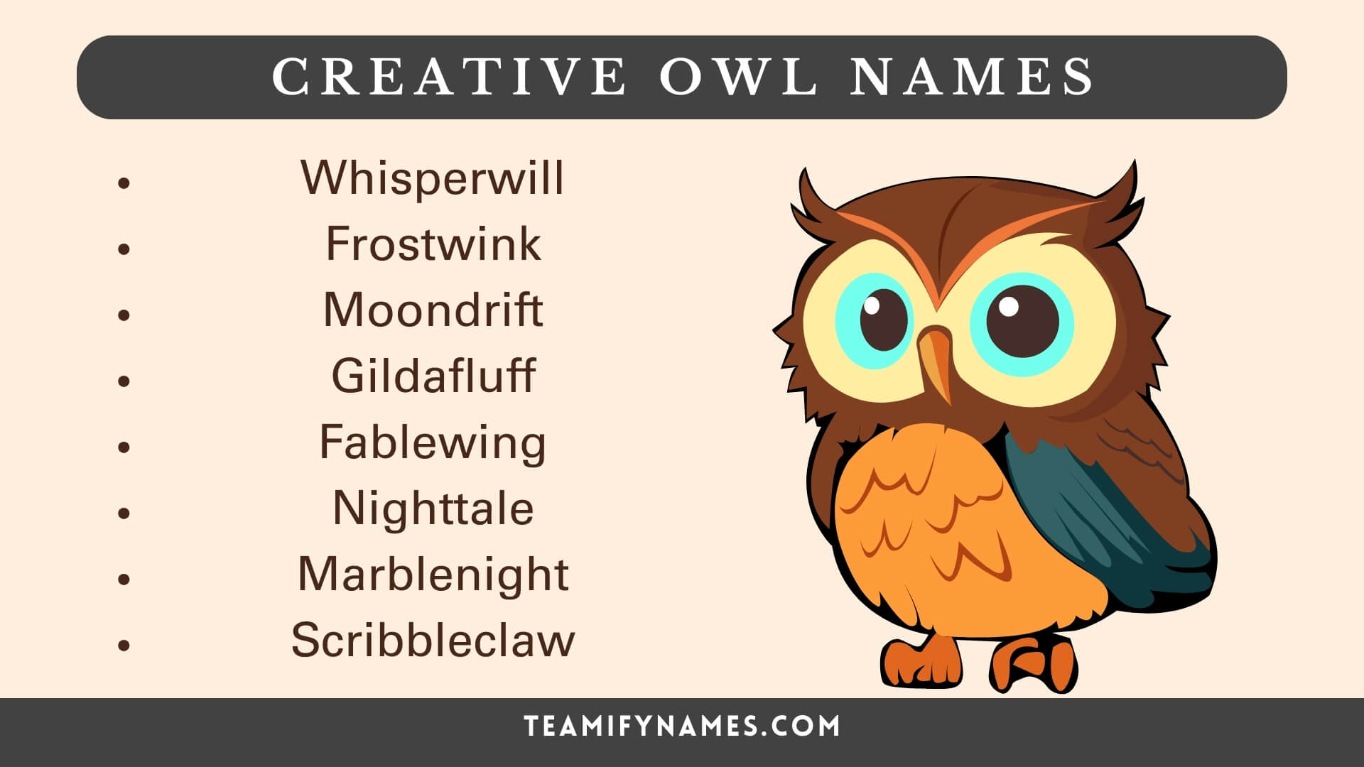Creative Owl Names