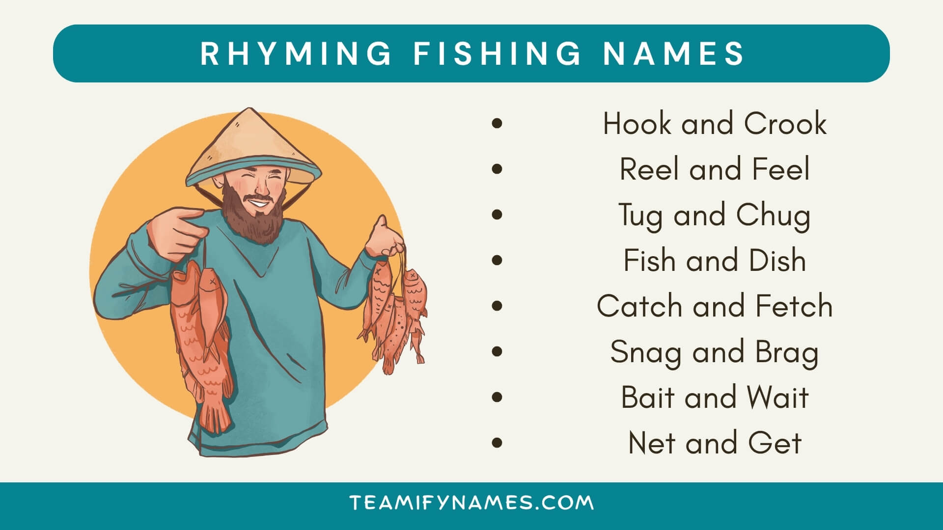 Rhyming Fishing Names