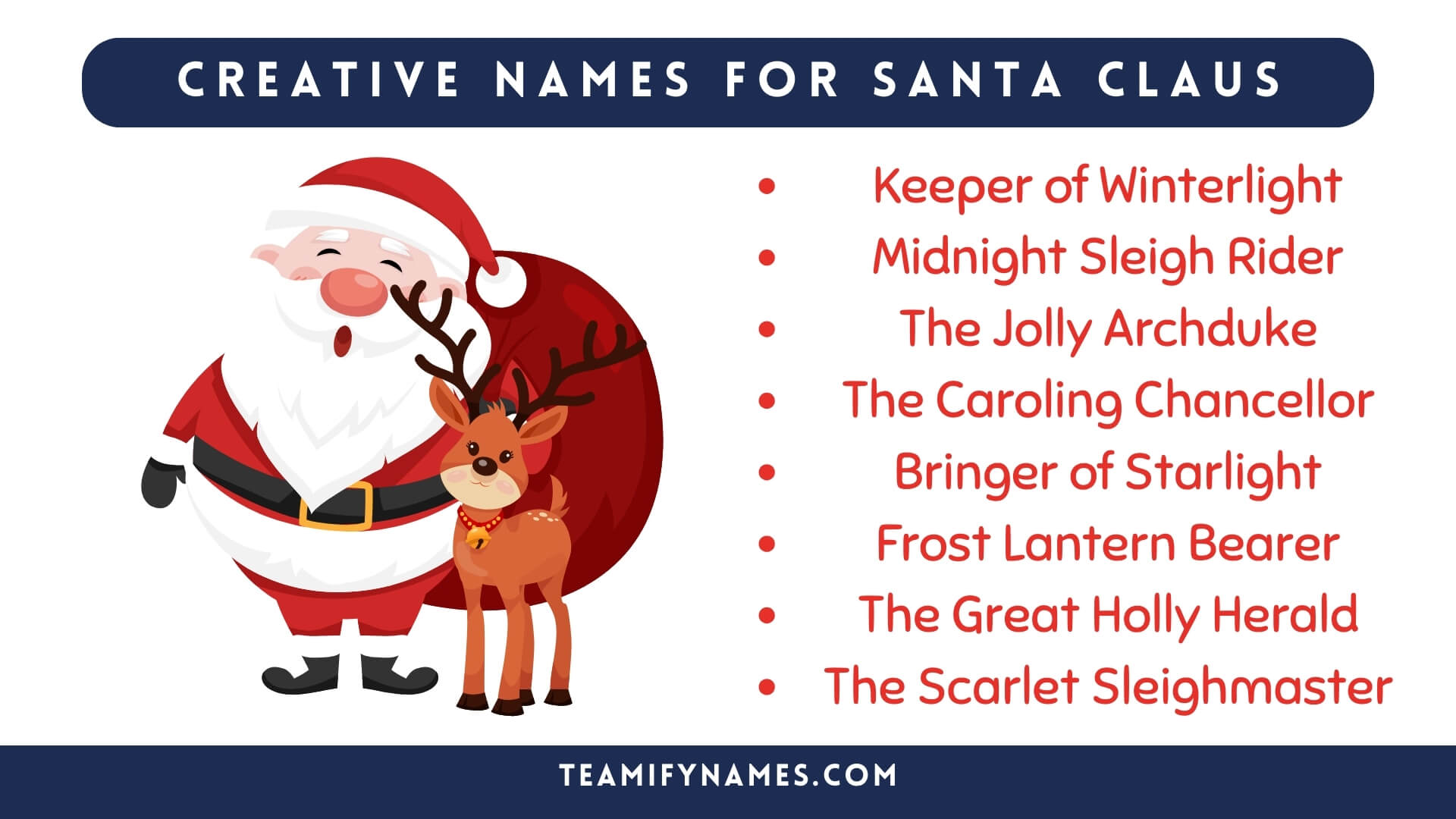 Creative Names For Santa Claus