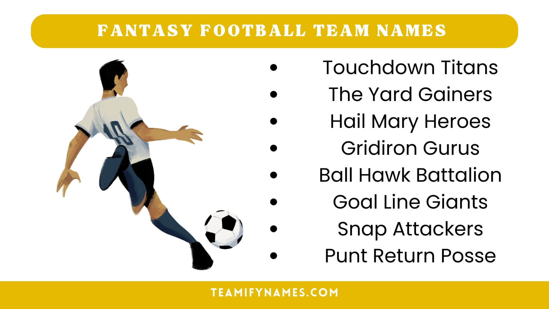 Fantasy Football Team Names 