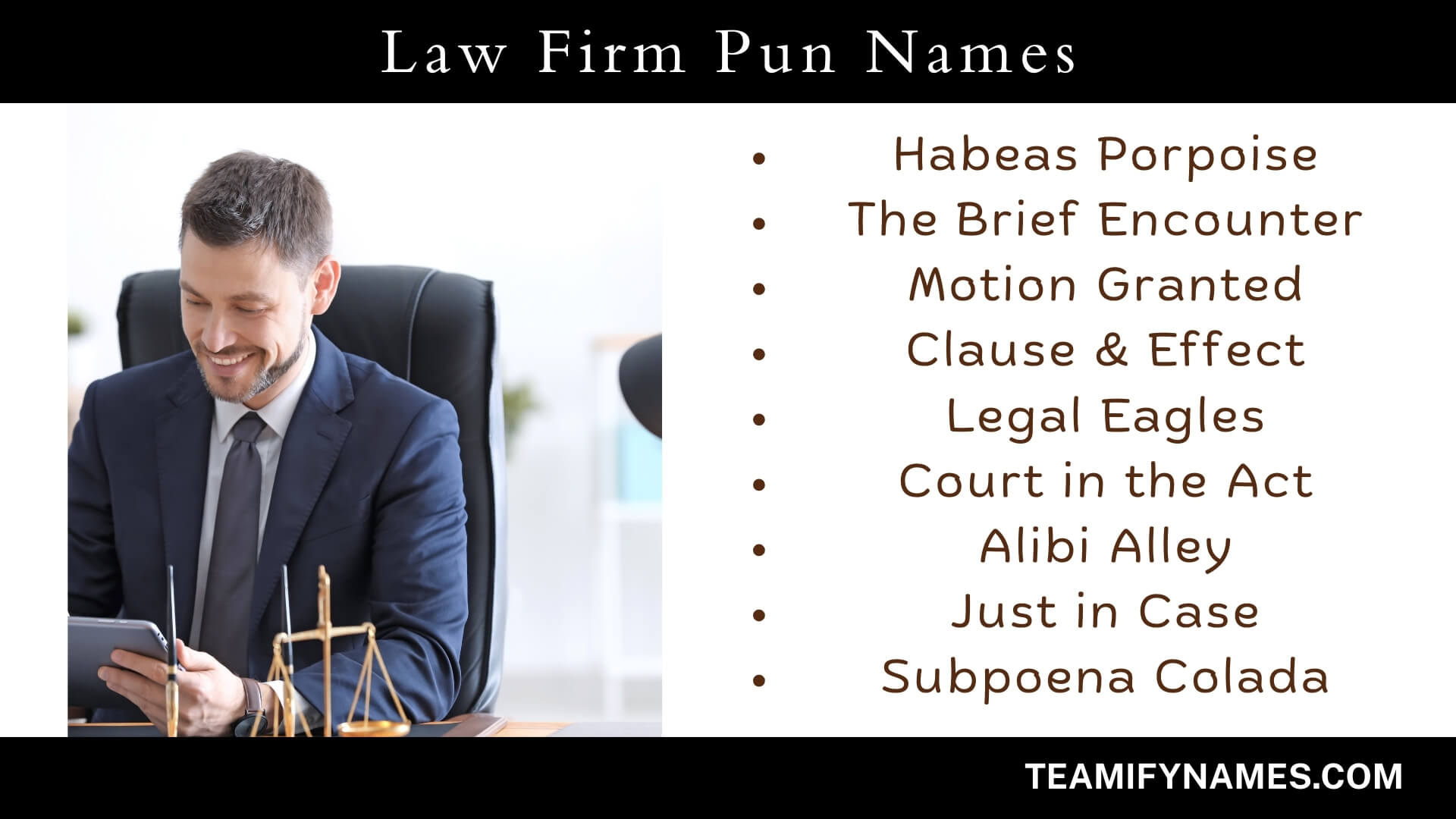 Law Firm Pun Names