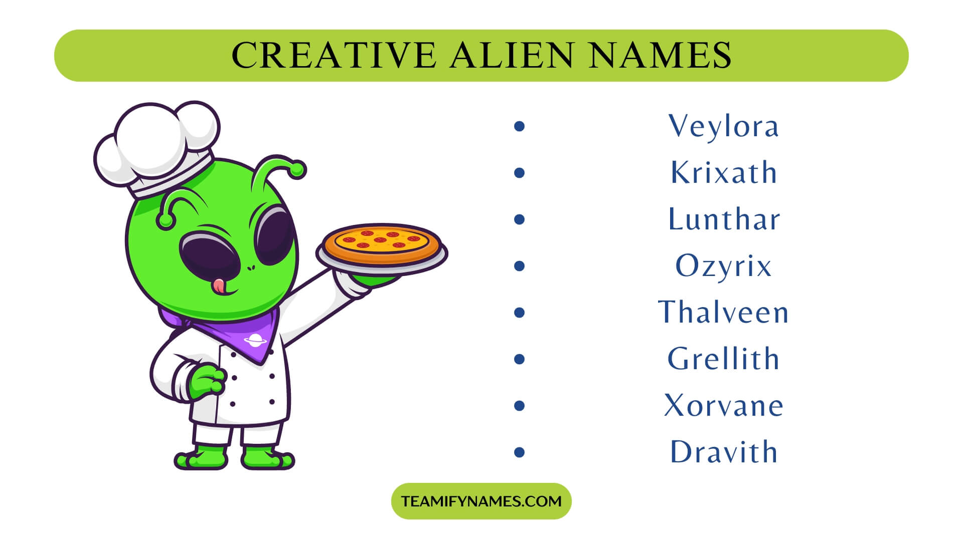 Creative Alien Names