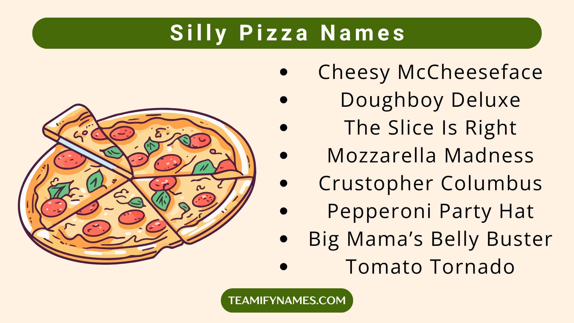 Silly Pizza Names