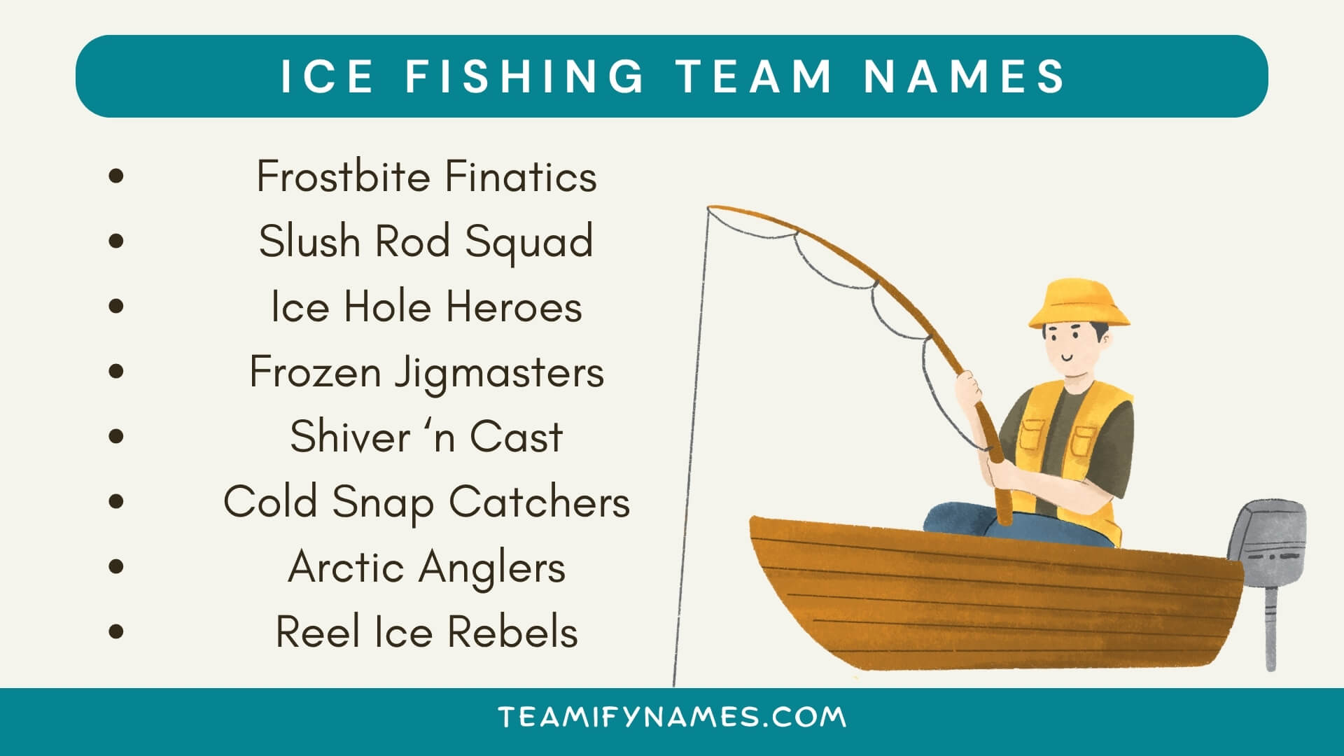 Ice Fishing Team Names