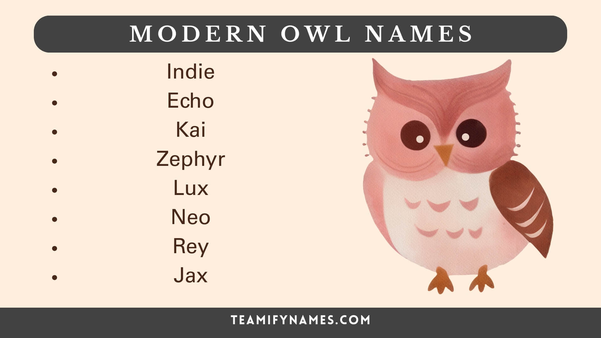 Modern Owl Names