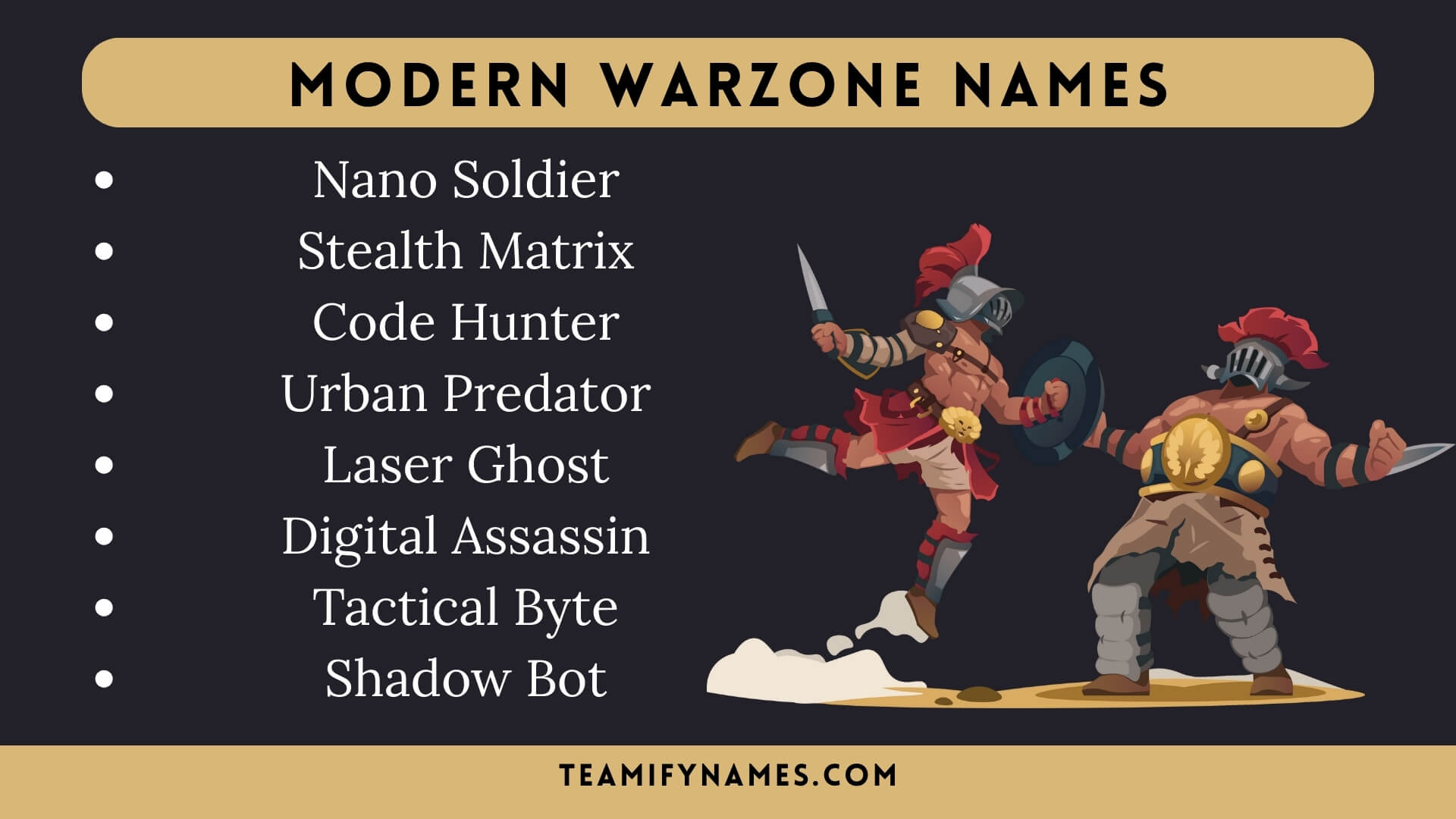 Modern Warzone Names