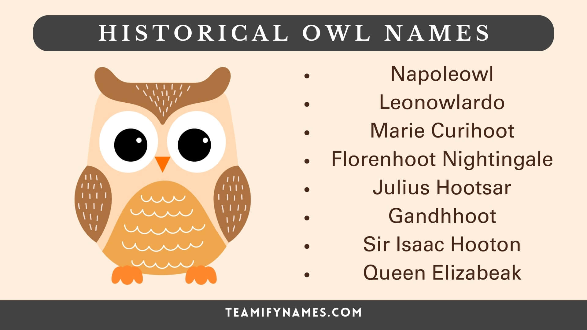 Historical Owl Names
