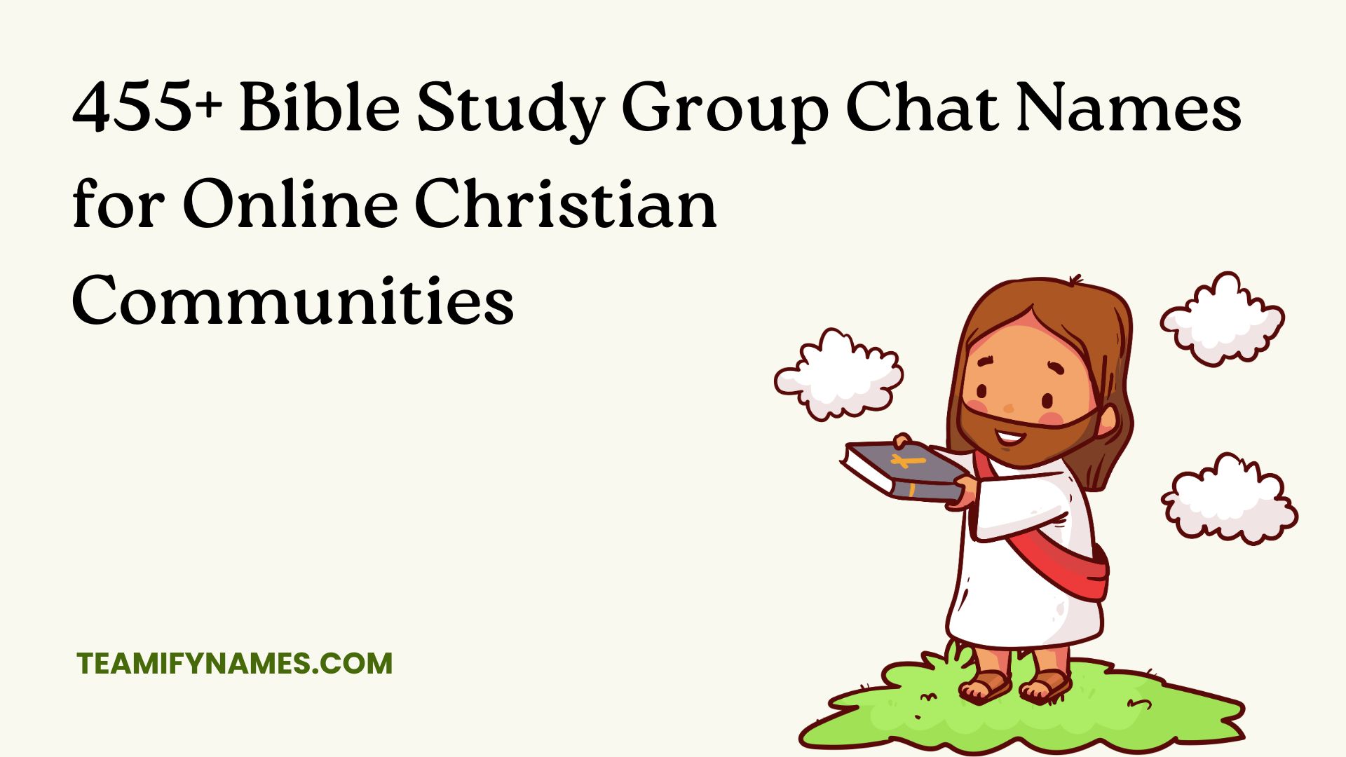 455+ Bible Study Group Chat Names for Online Christian Communities